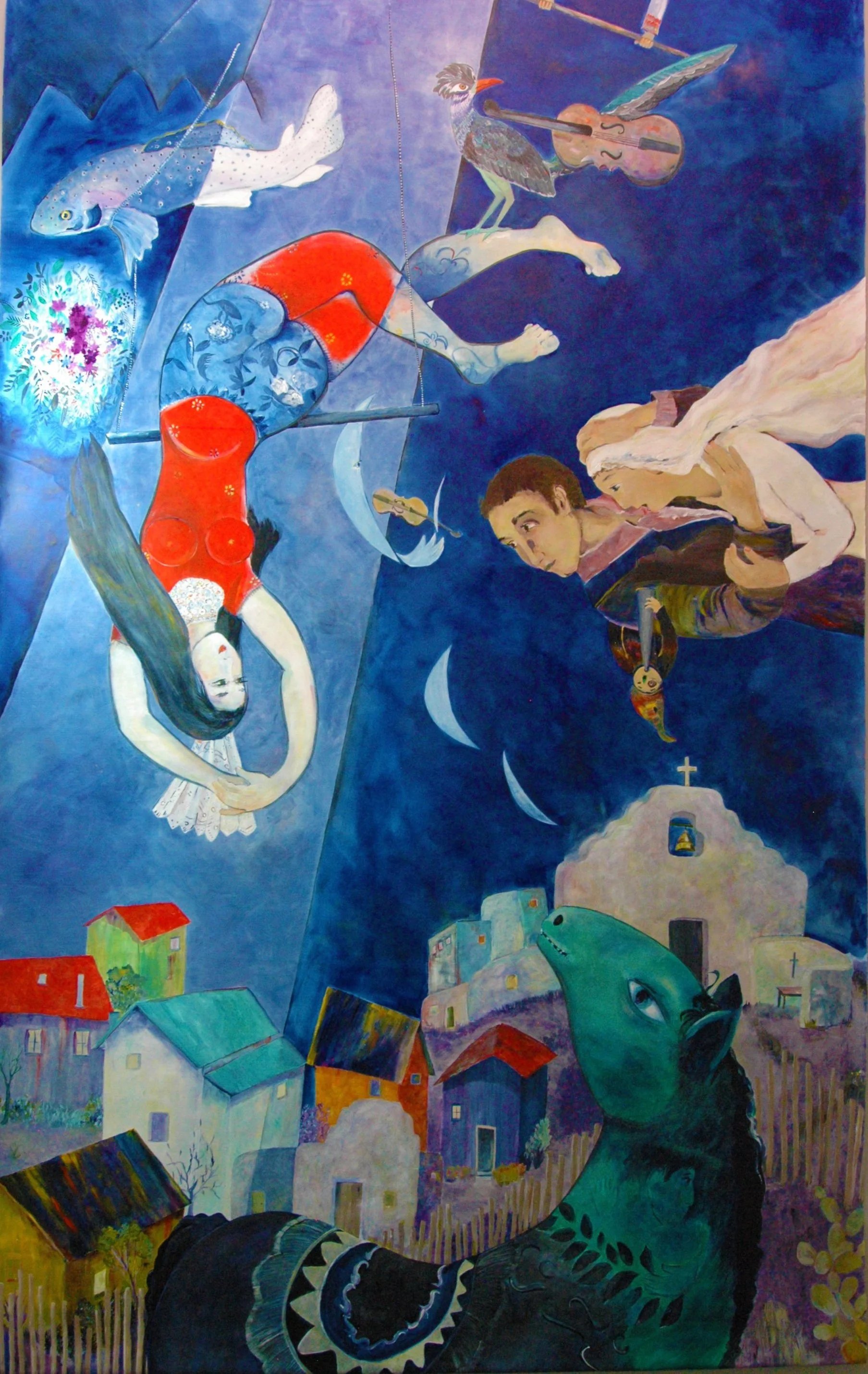 Chagall at Large ~ Detail