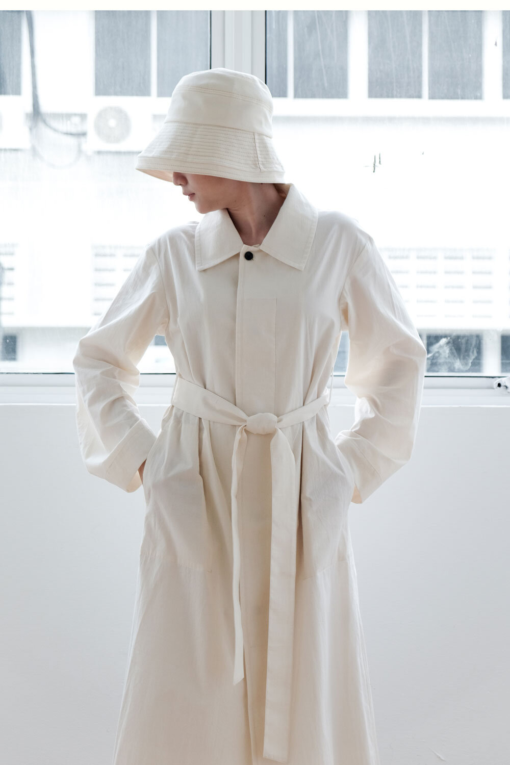 The HINOKI Organic Cotton Coat Dress