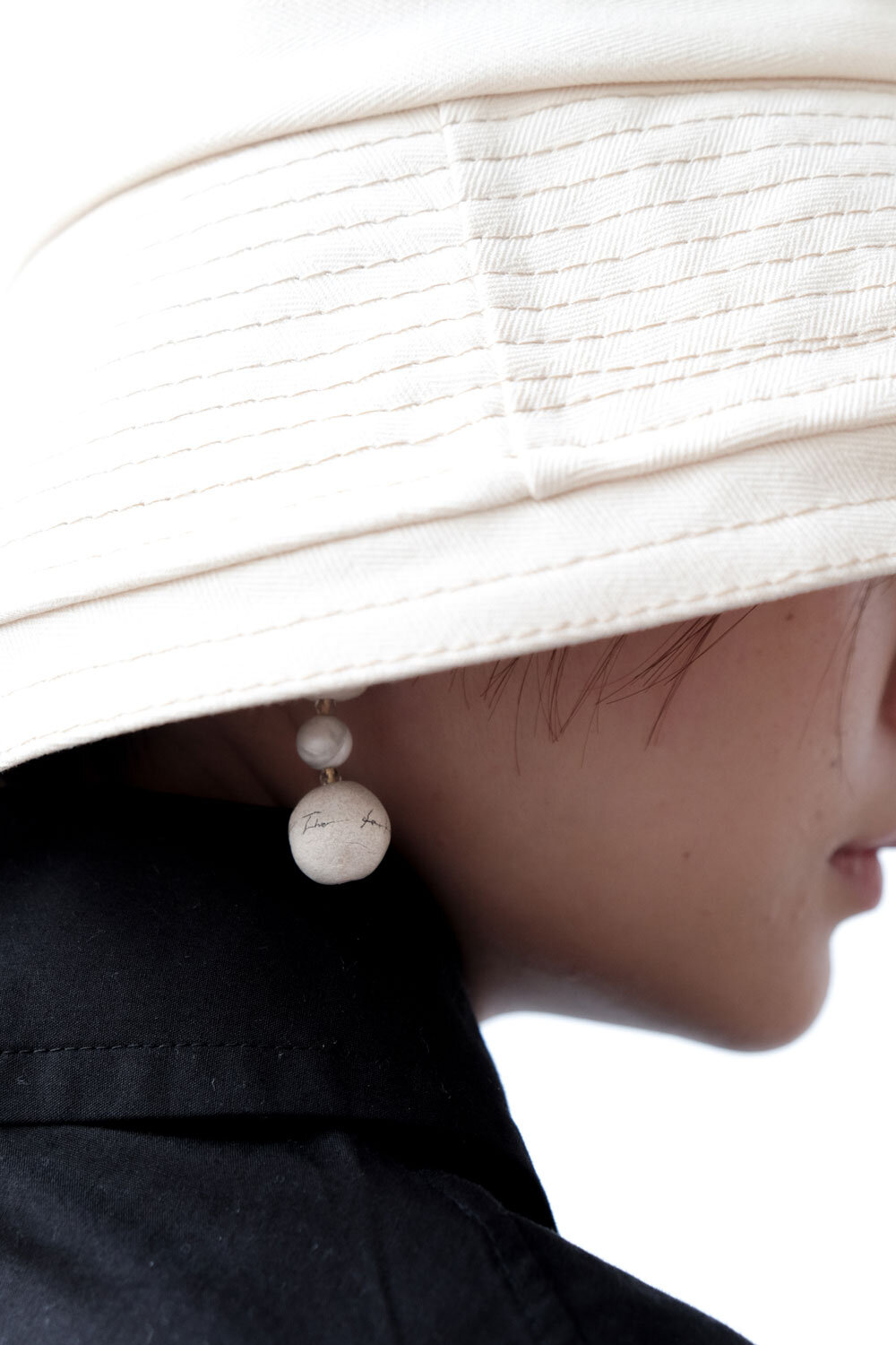 ito Letter Drop Earrings