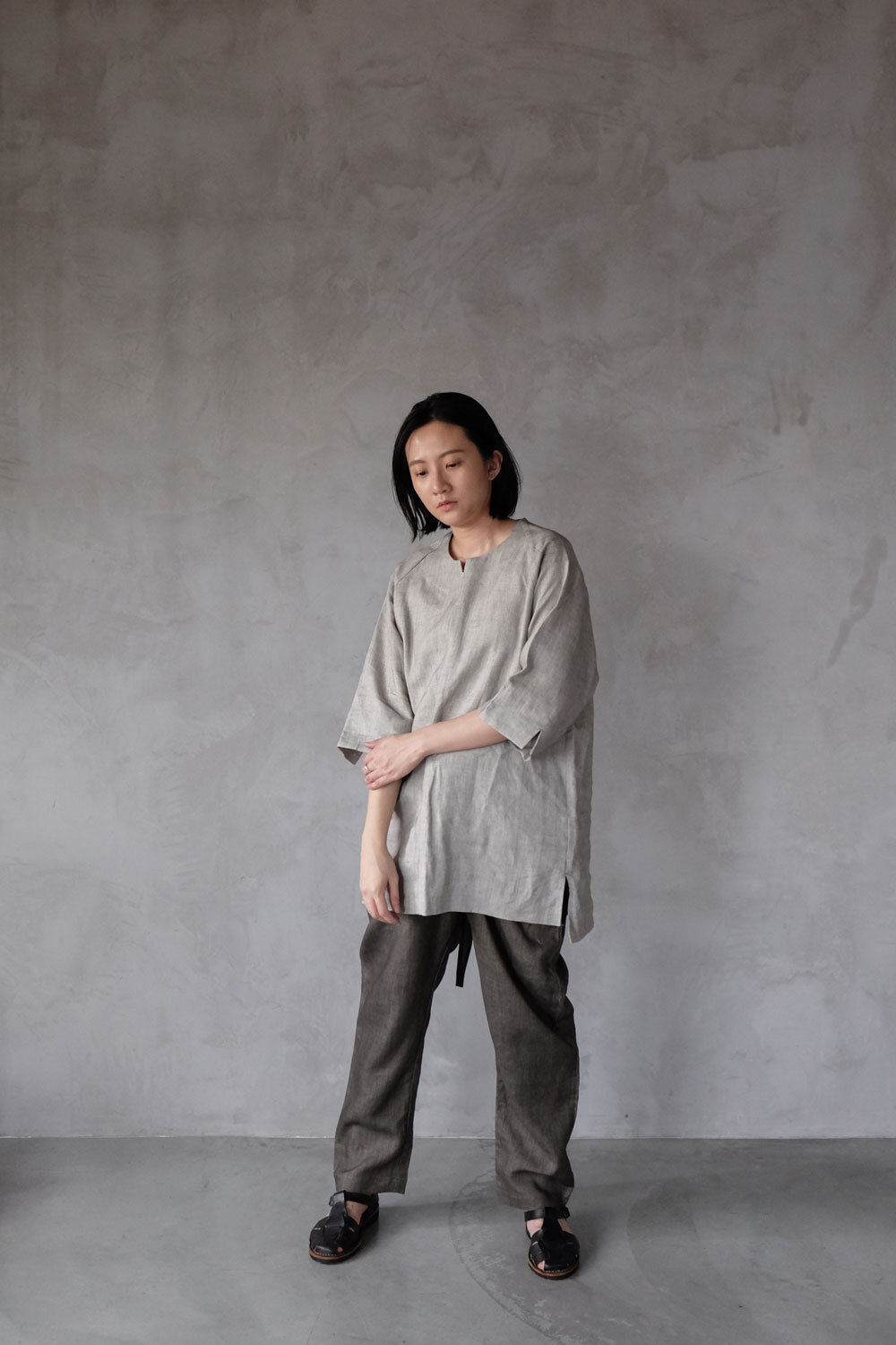 Cosmic Wonder Sumizome Wrapped Pants — gather