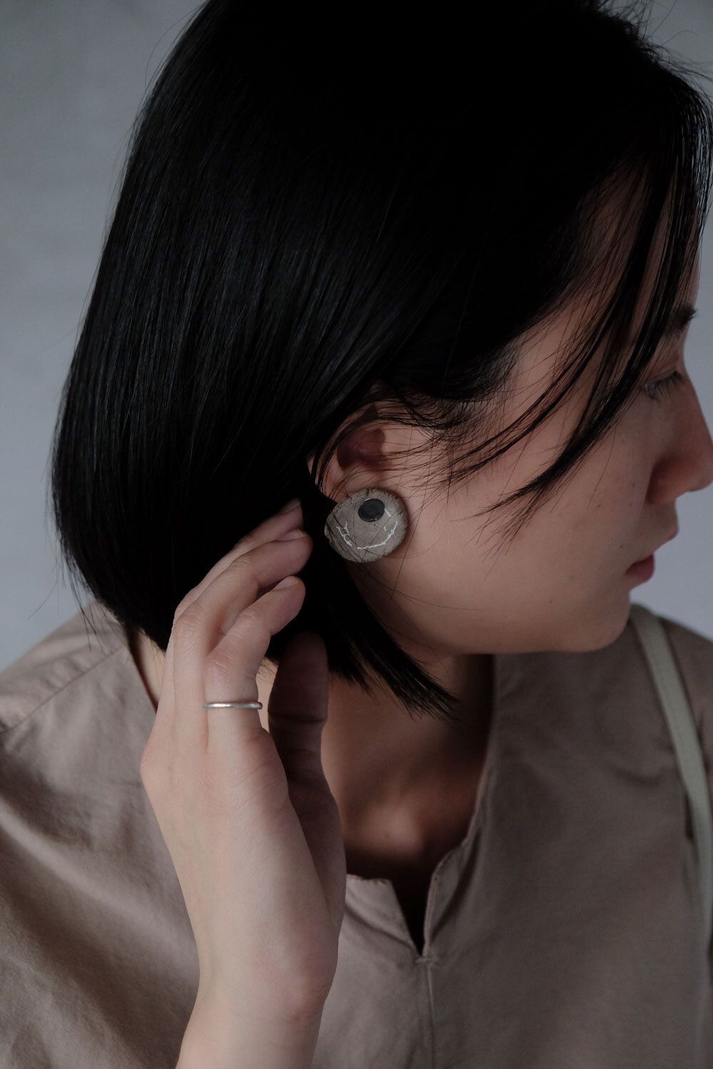 ito Letter Series - Disc Studs