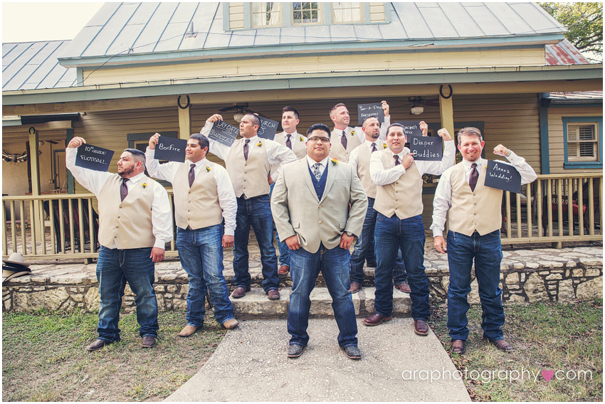 San Antonio Weddings Groomsmen