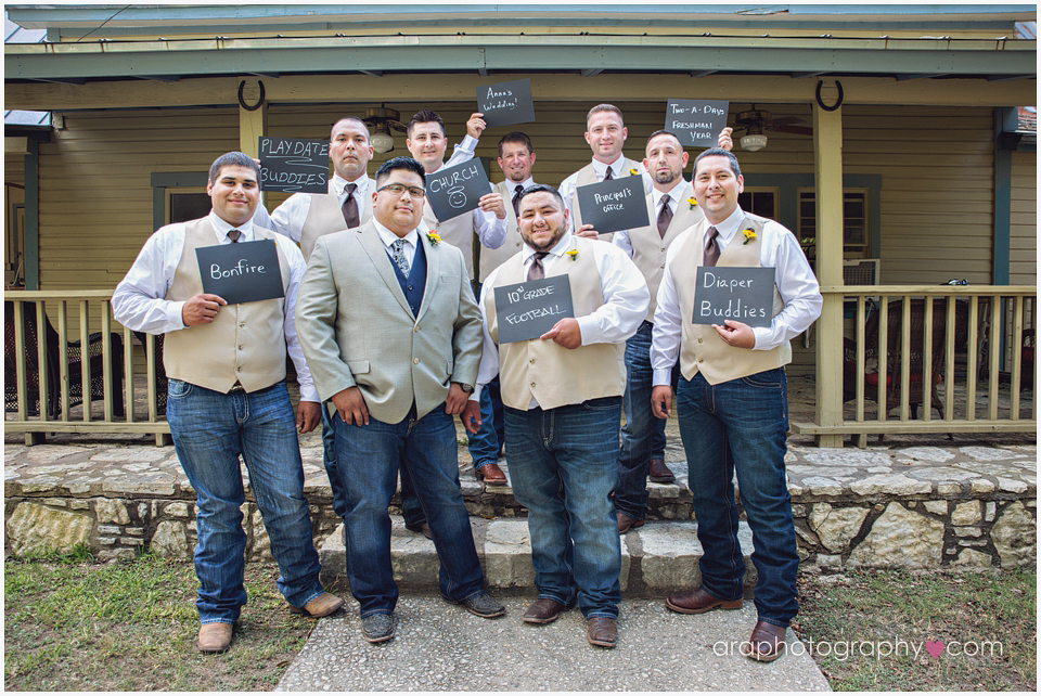 San Antonio Weddings Groomsmen