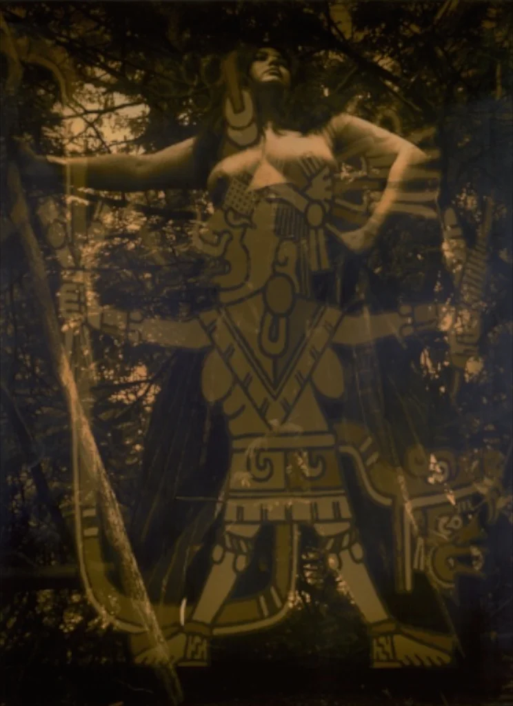 Amazona Azteca. Giclée print. 22" x 16." 1997.