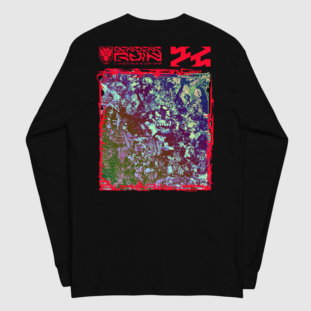 Tシャツ(長袖/七分) Back print Long T-shirts REMAIDEN バックプリント 7分袖 ワイドアーム Tシャツ<BR>ロンT T