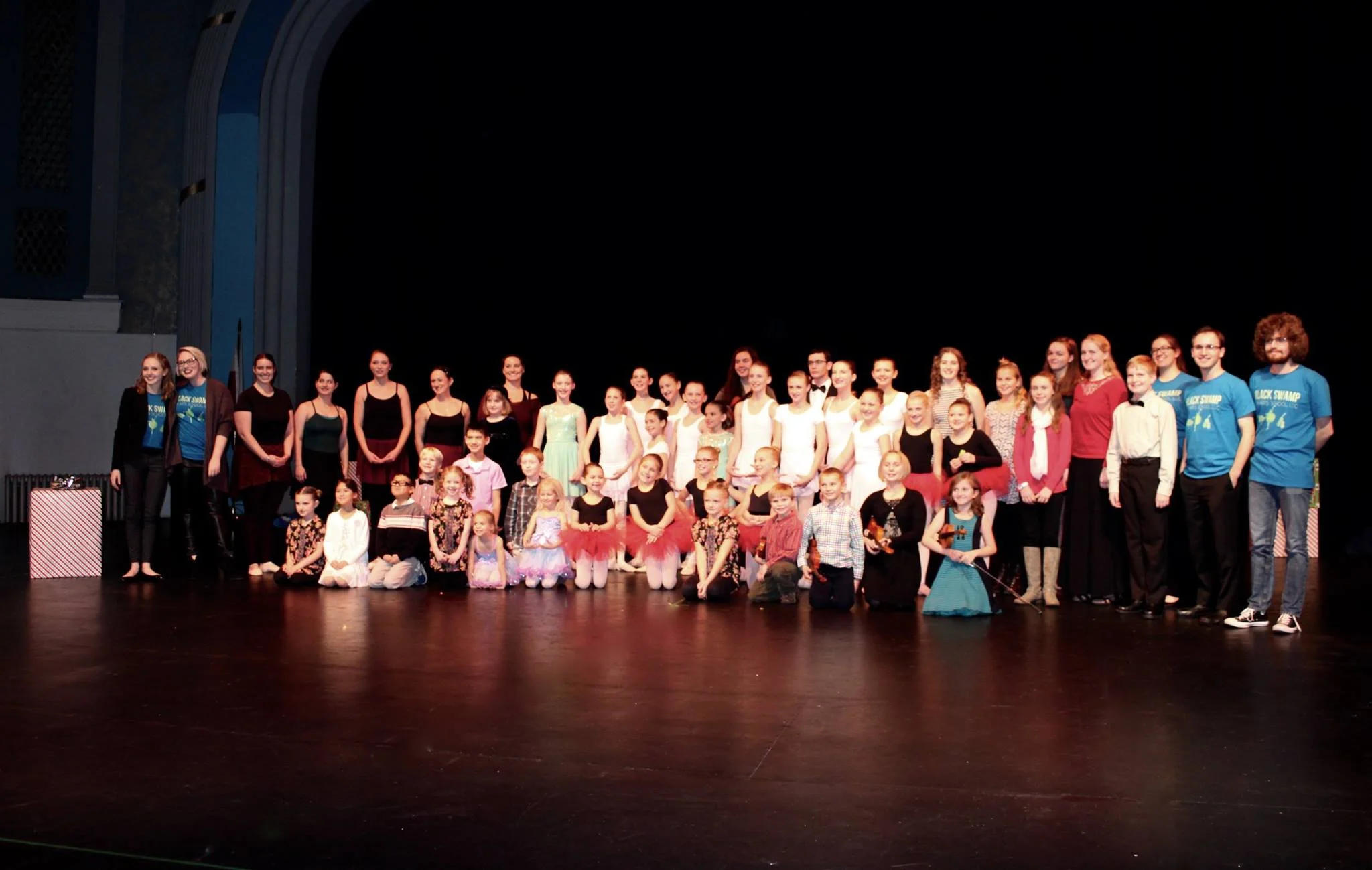 Several of our students and faculty after our 2016 Winter Recital