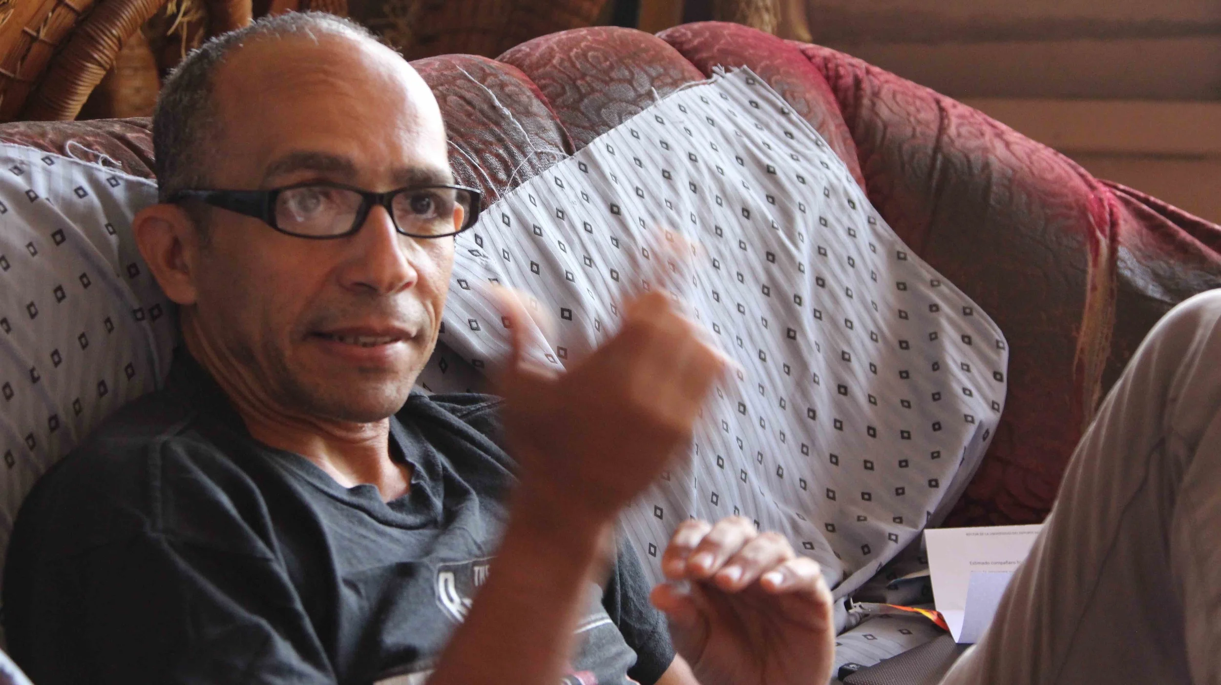 Planning our shoot with photographer, Ivan Soca Pascual. He has one of the few Cuban press passes to cover Los Rollings (as the Stones are known in Cuba). You can check out his photos at #ivansoca on Facebook.