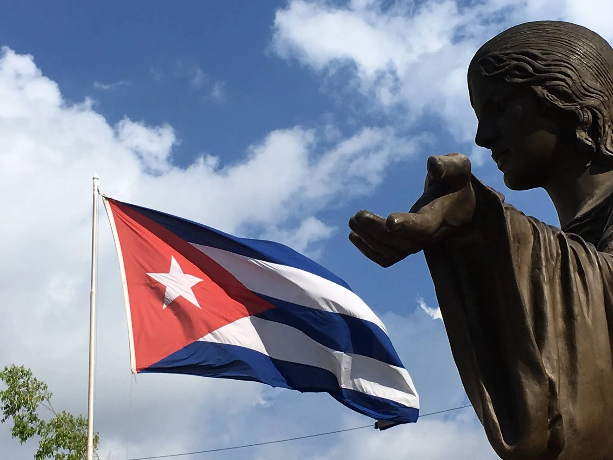 The beautiful University of Habana campus.