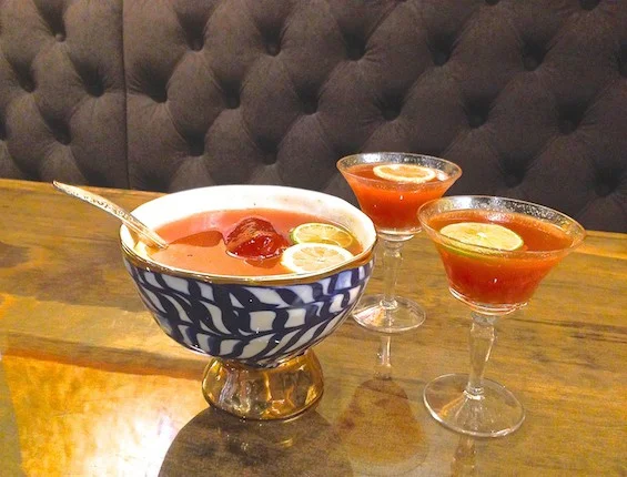 Golden Moon Speakeasy Stirs Up a Bowl of Palisade Peach Punch | WESTWORD