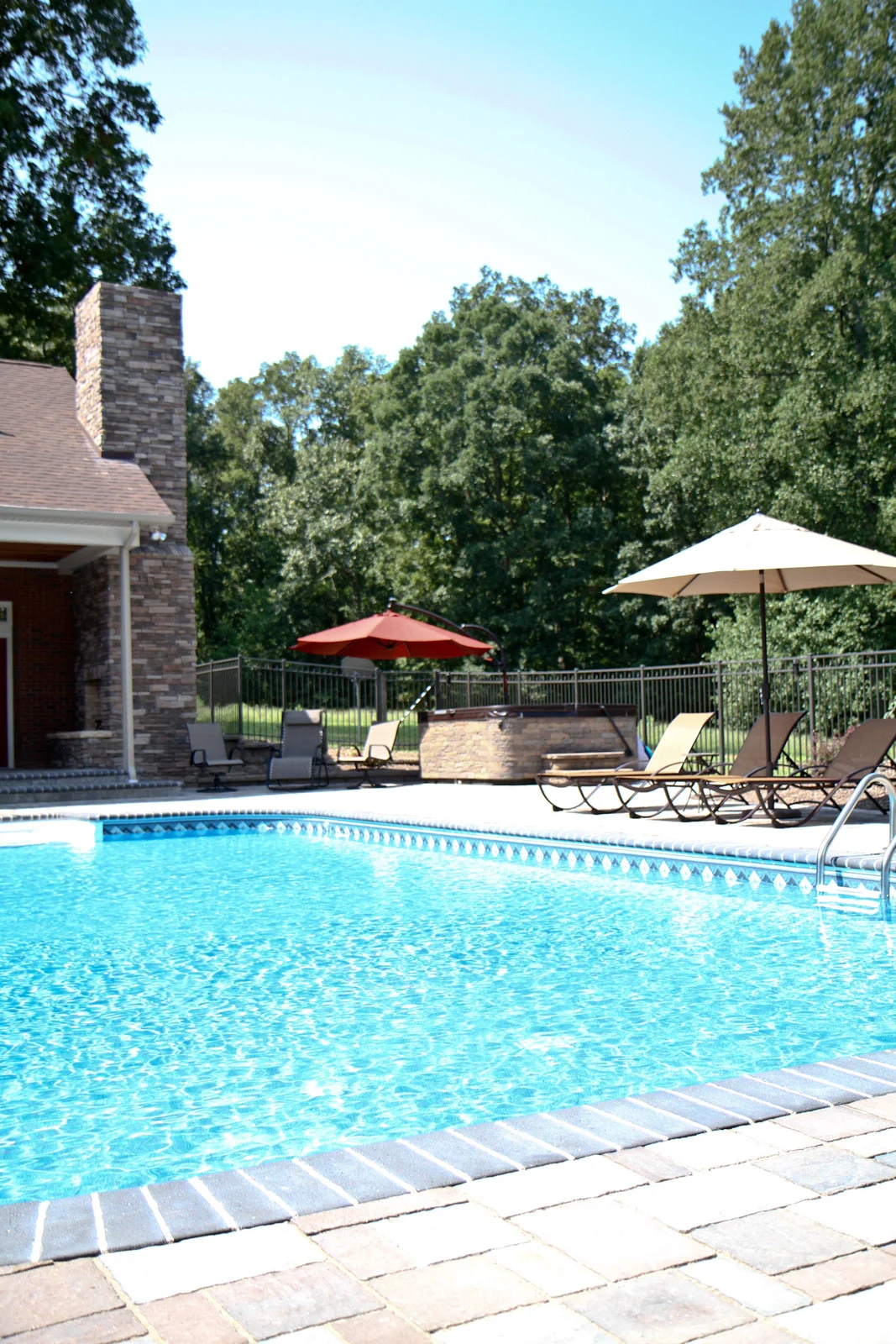 pools with outdoor living areas on H Pool And Outdoor Living Area W O Construction