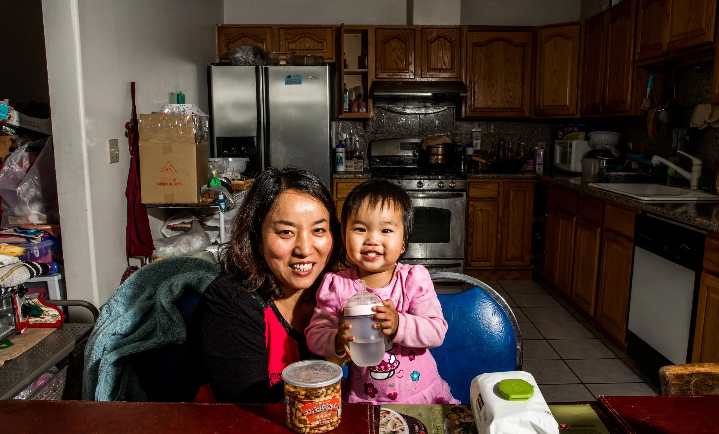 Callie and Mimi (age 17 mos, diaper size 4) live in San Francisco. They receive diapers from Help a Mother Out.