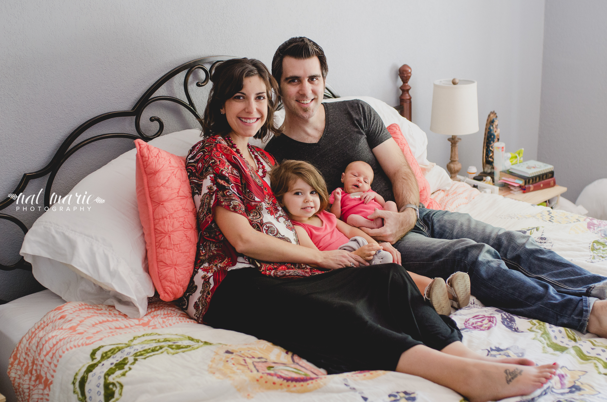 Lifestyle Newborn Session in Tempe with Nat Marie Photography