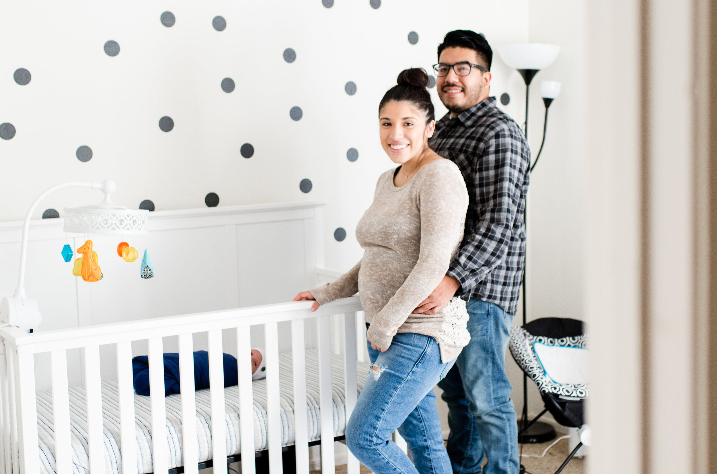 Scottsdale, AZ In-home Lifestyle Newborn Session - Beautiful Photography