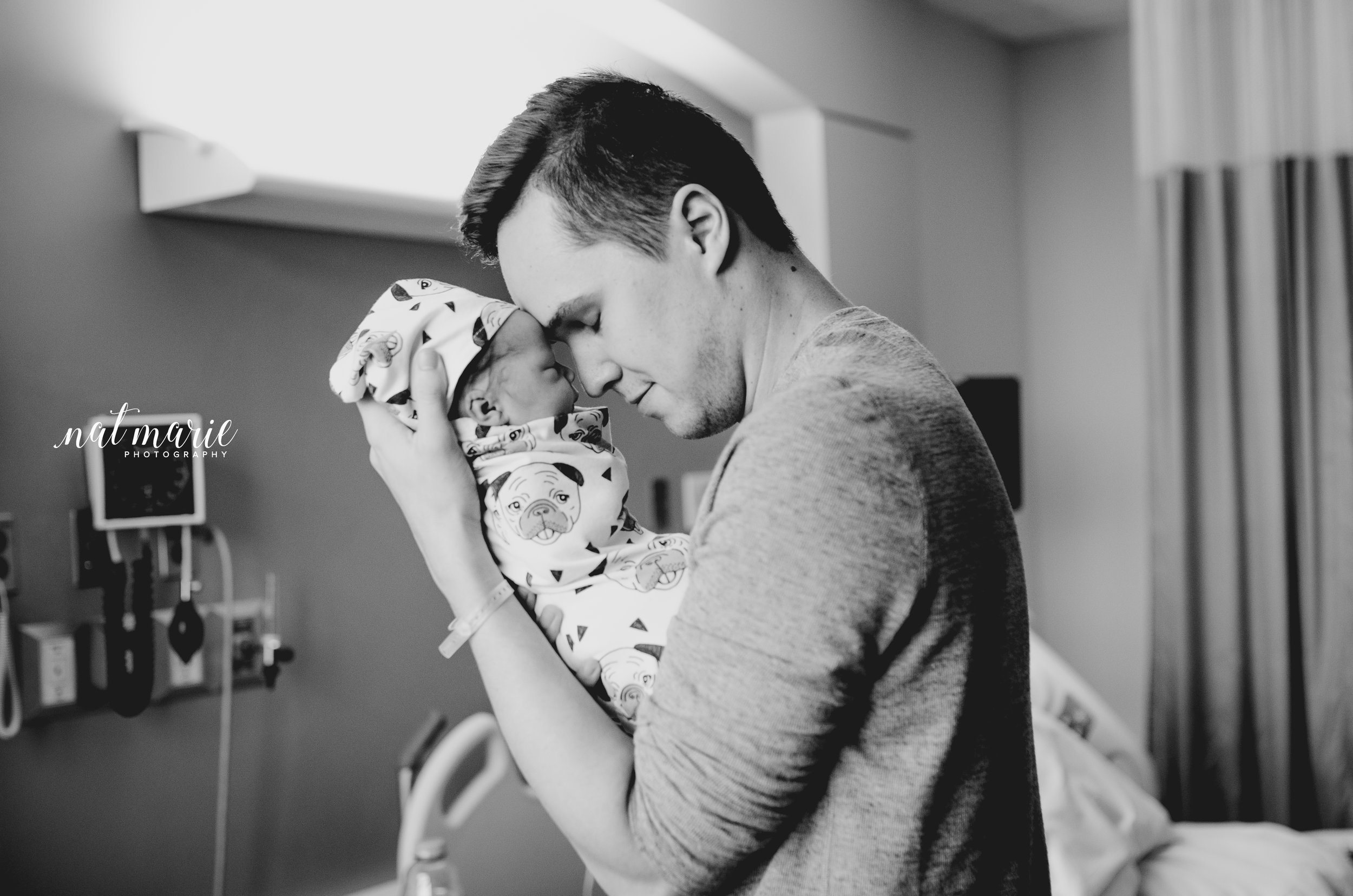 Gilbert, AZ Hospital Fresh 48 Newborn Newborn Session - Light & Airy Photography