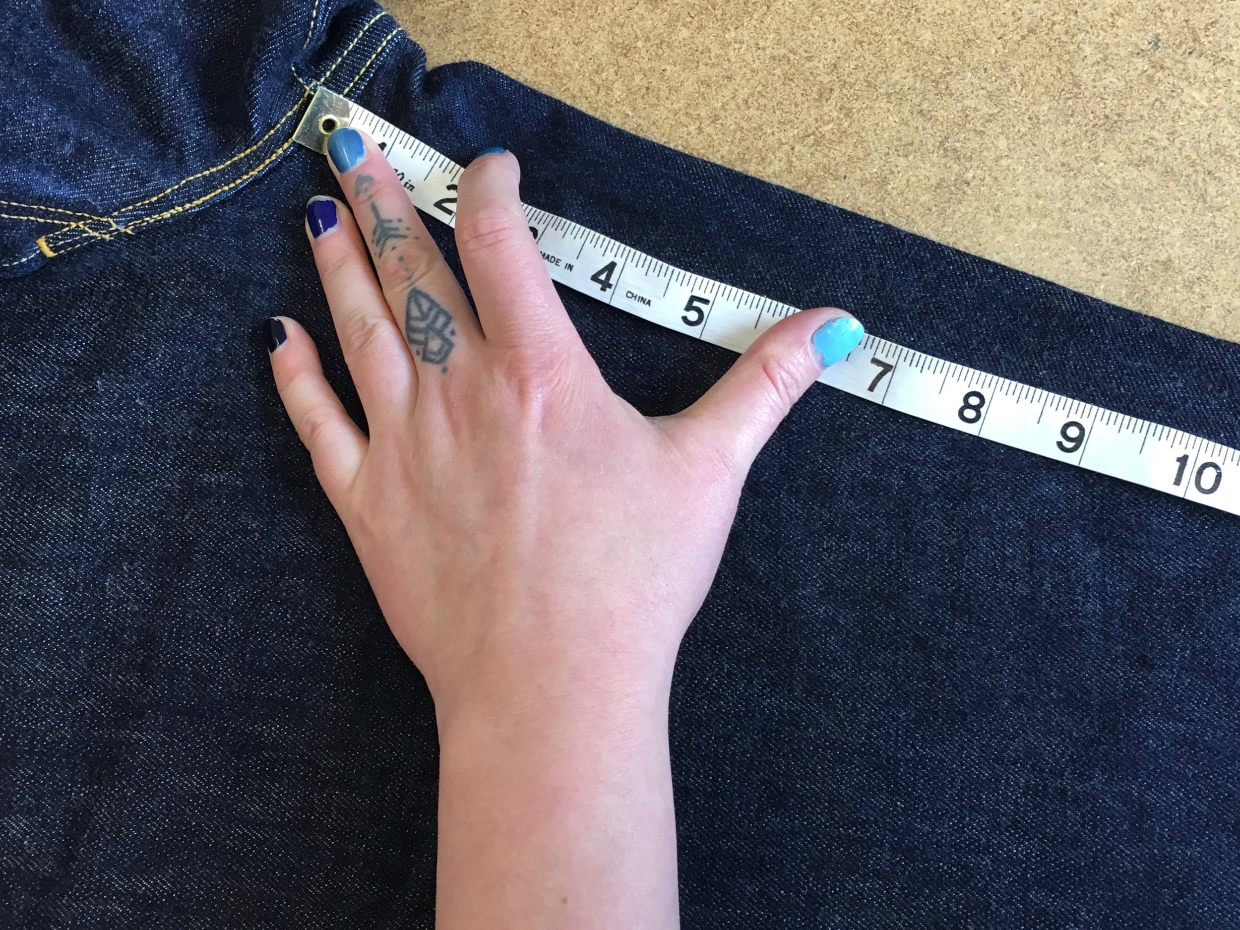 Heavyweight Denim Tapering — INDIGO PROOF