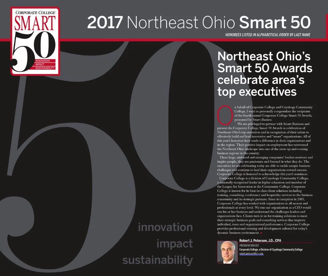 Incept CEO Presented Smart 50 Award Two Years In a Row