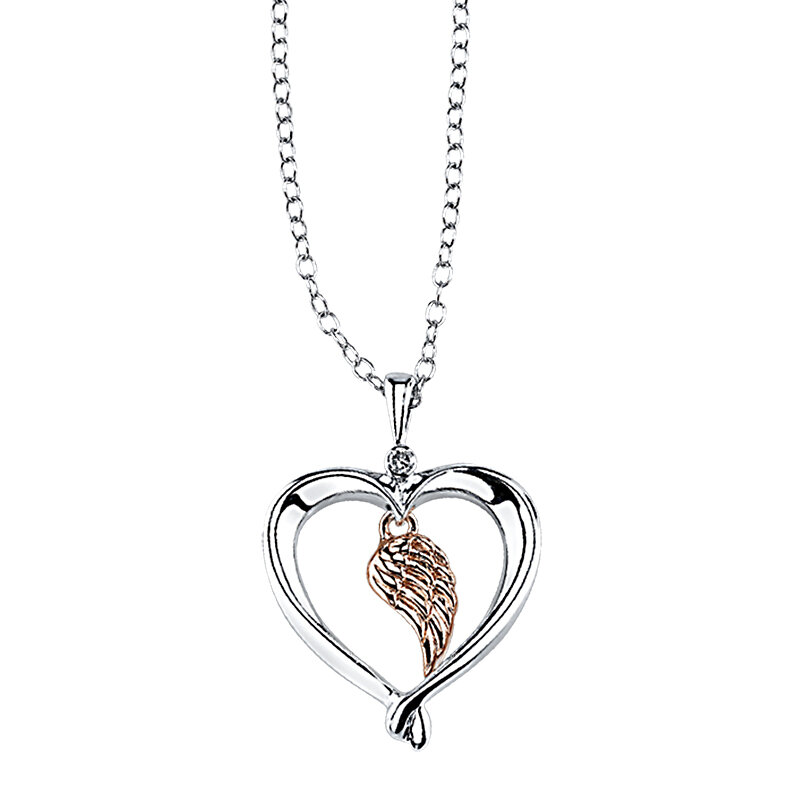 Kissing Hearts Wing Pendant Harry Ritchie S Kissing Hearts Wing Pendant Harry Ritchie S