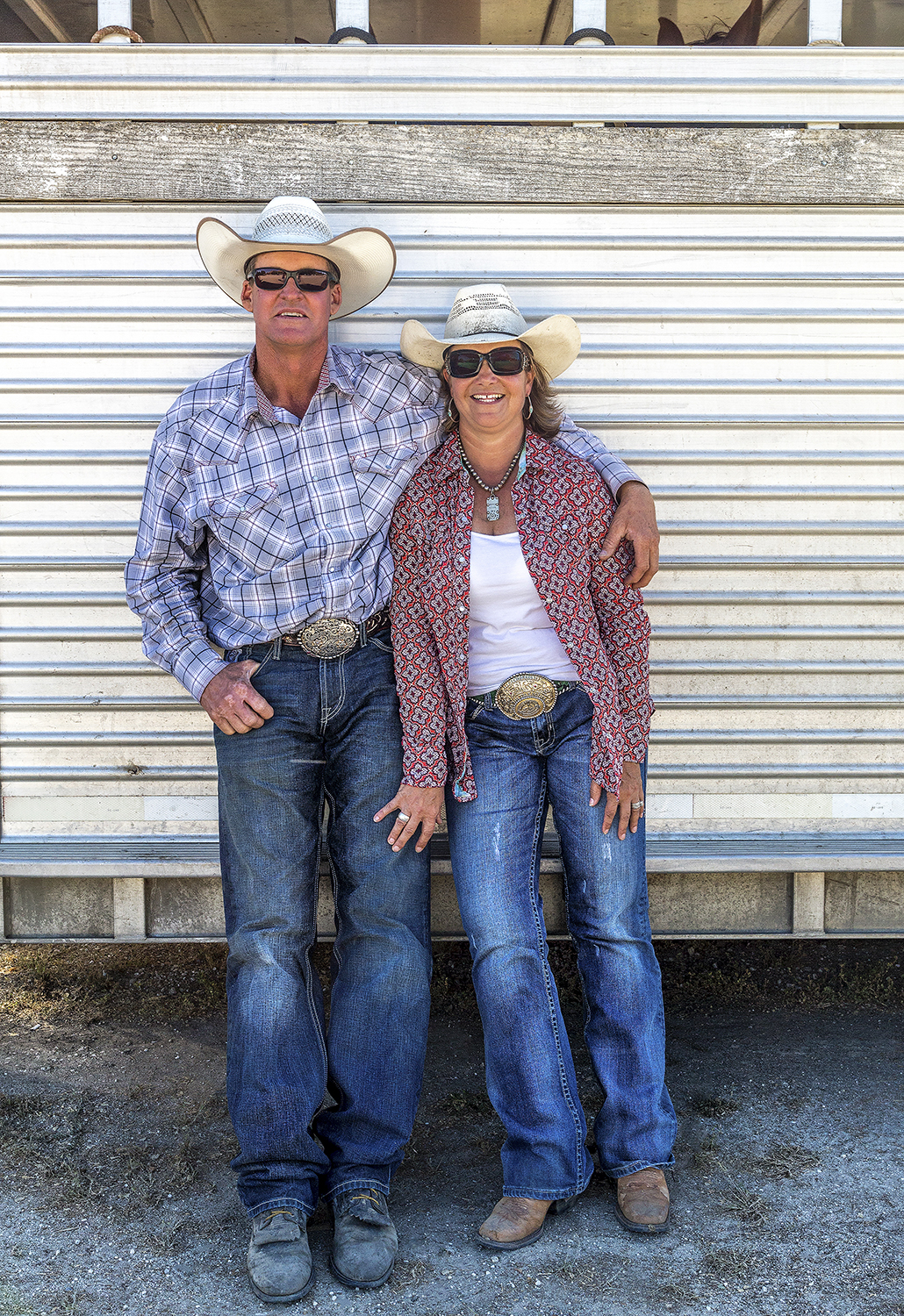 Dean & Nikki Bell, Ranchers, Hollister California 2014