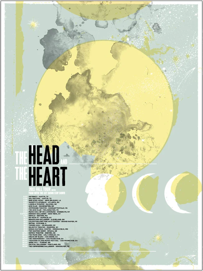 The Head and The Heart Fall Tour 2011