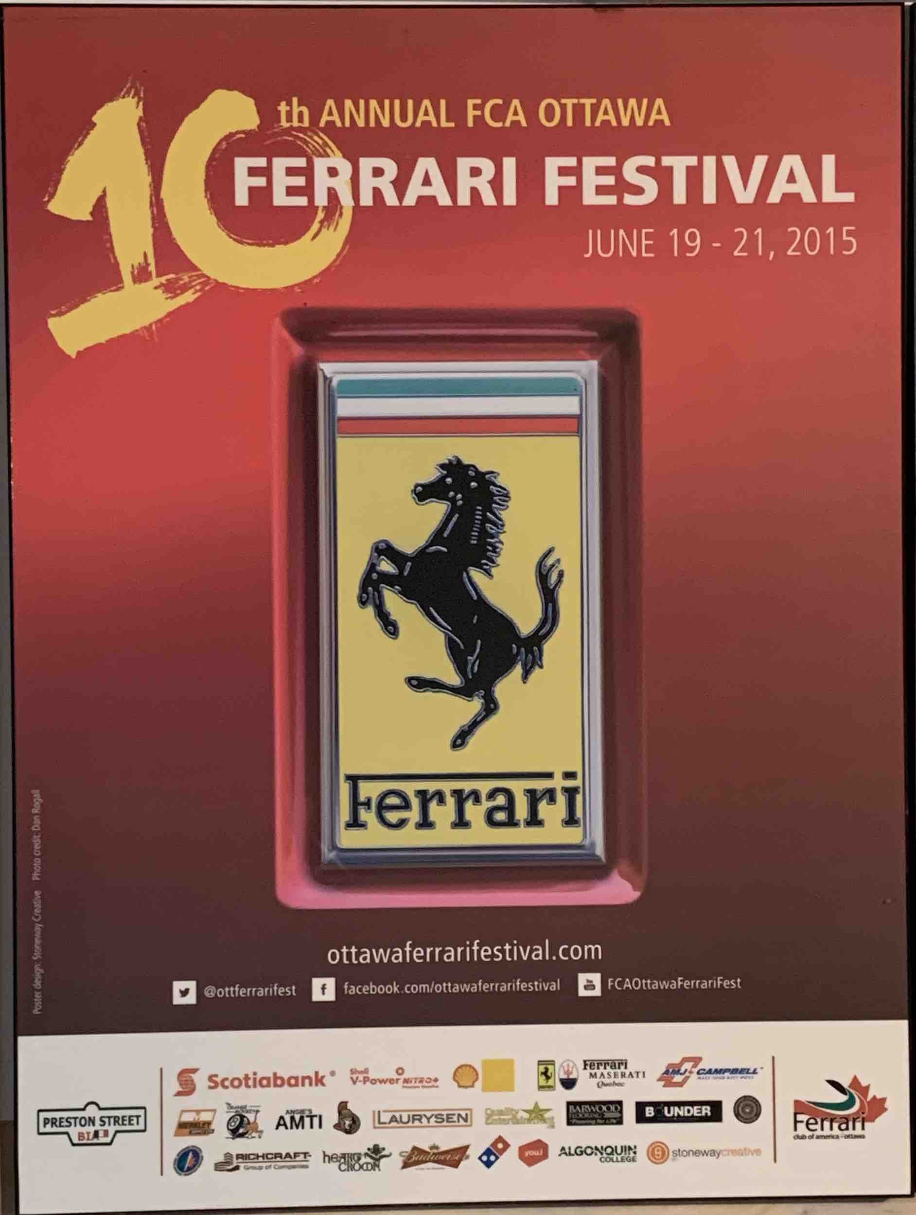 10th Ottawa Ferrari Festival