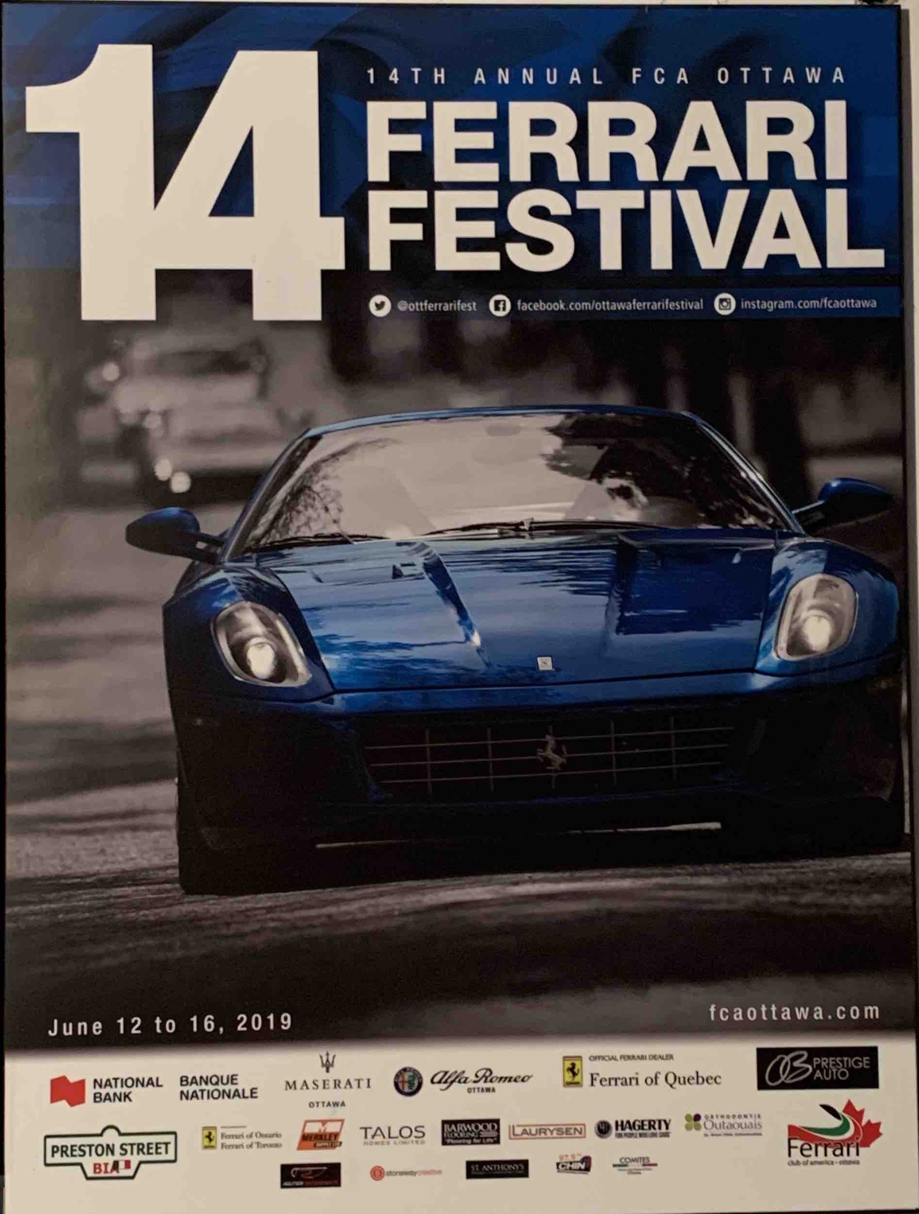 14th Ottawa Ferrari Festival