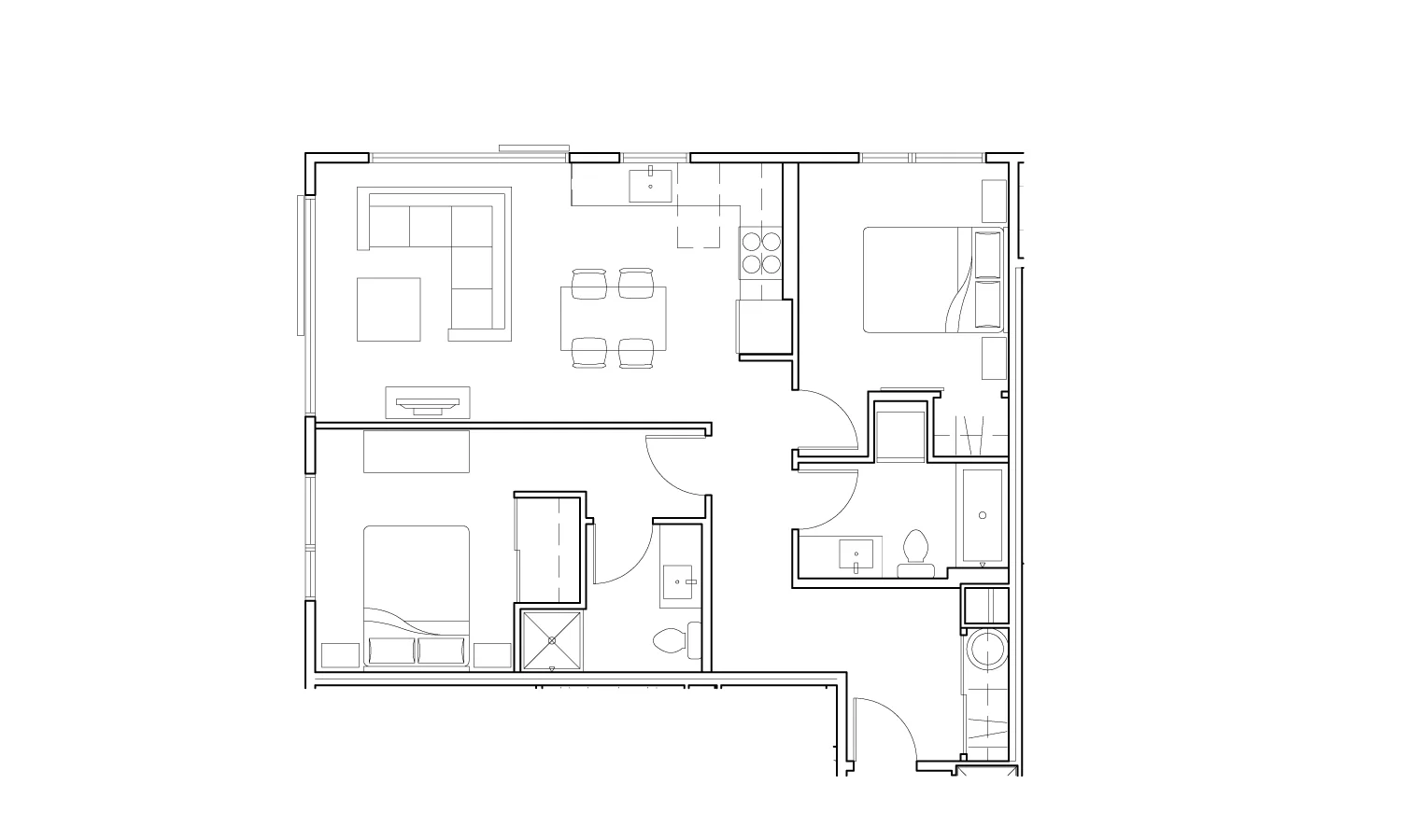 2 Bedroom
