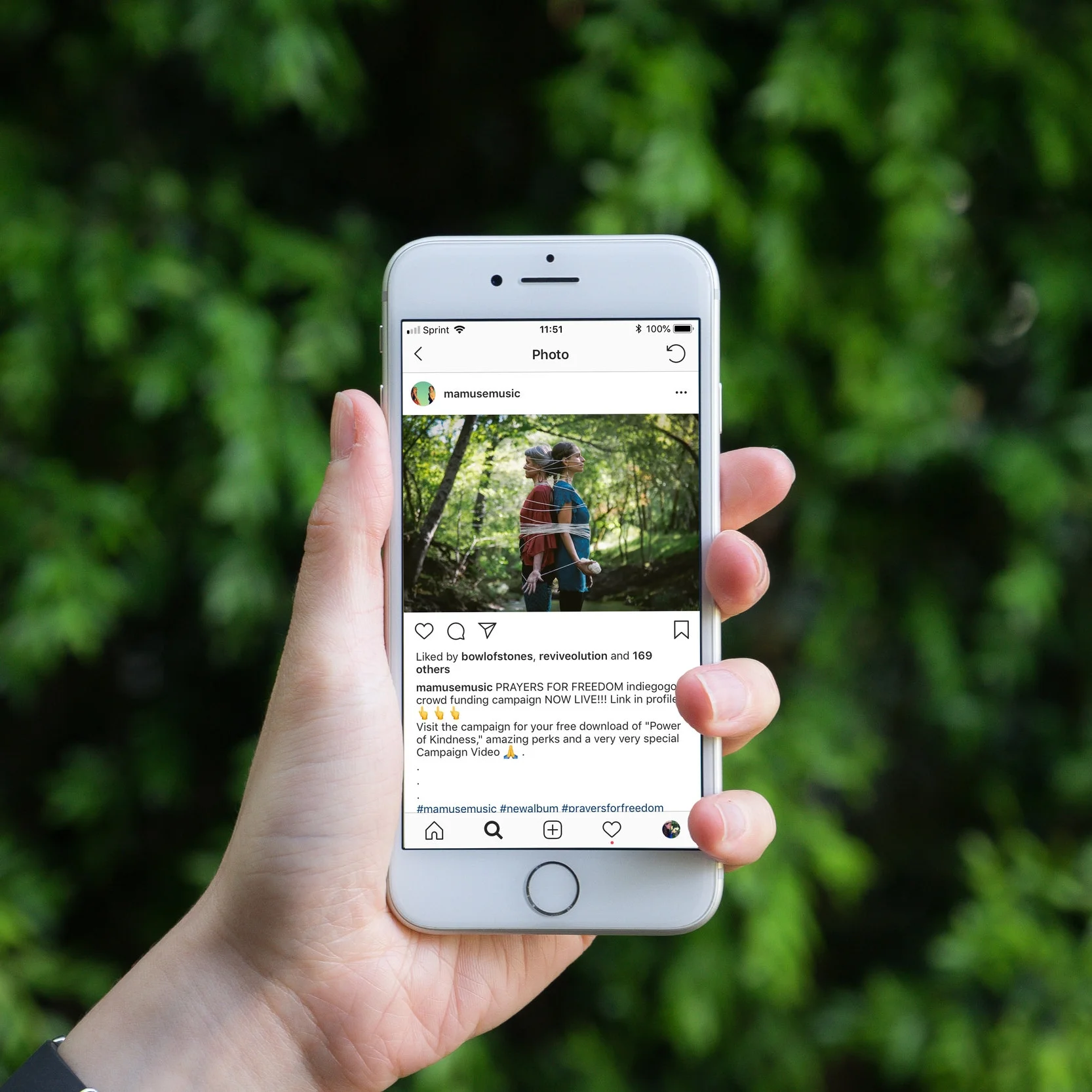 MaMuse Instagram Marketing for Campaign