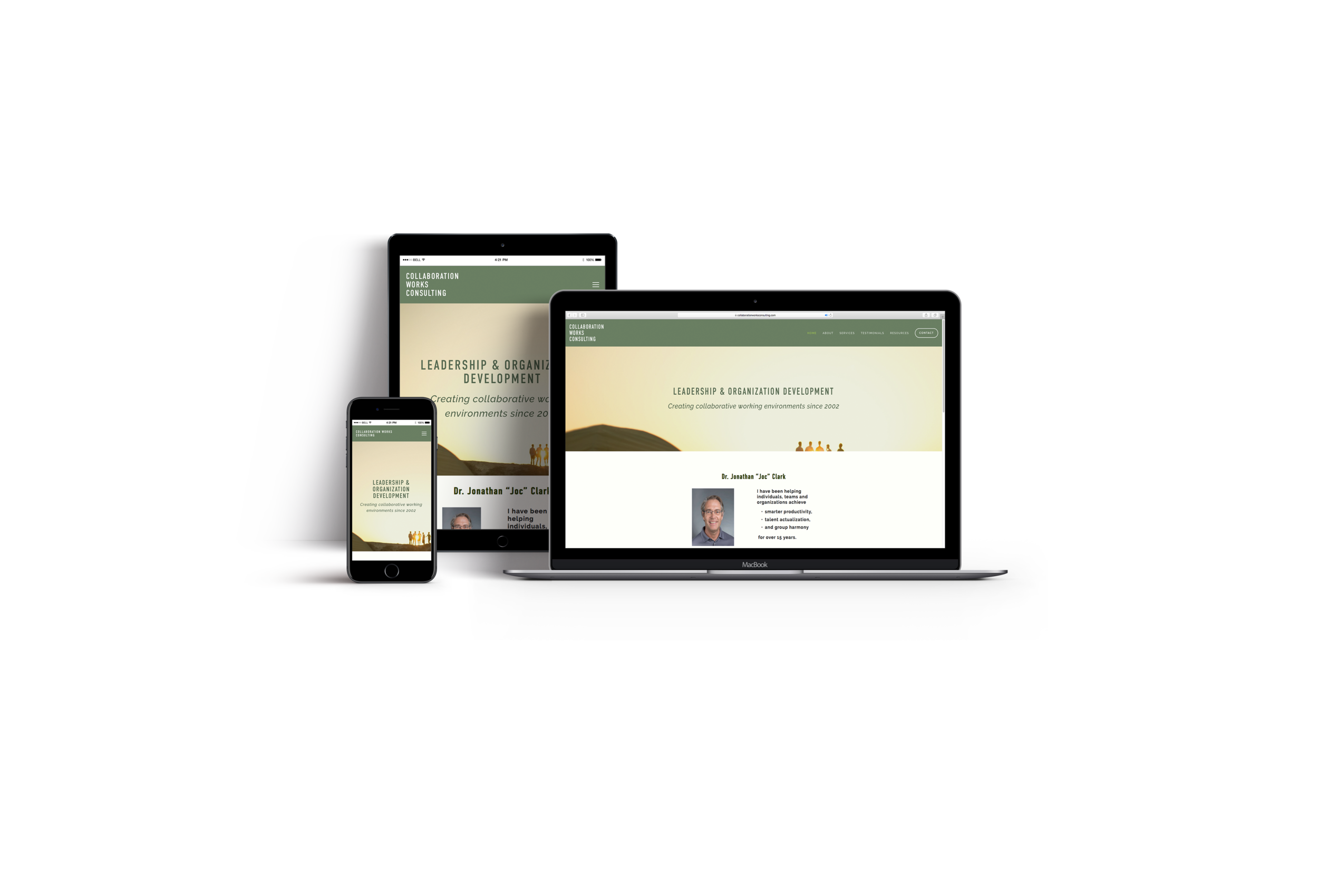 Website for Collaboration Works Consulting