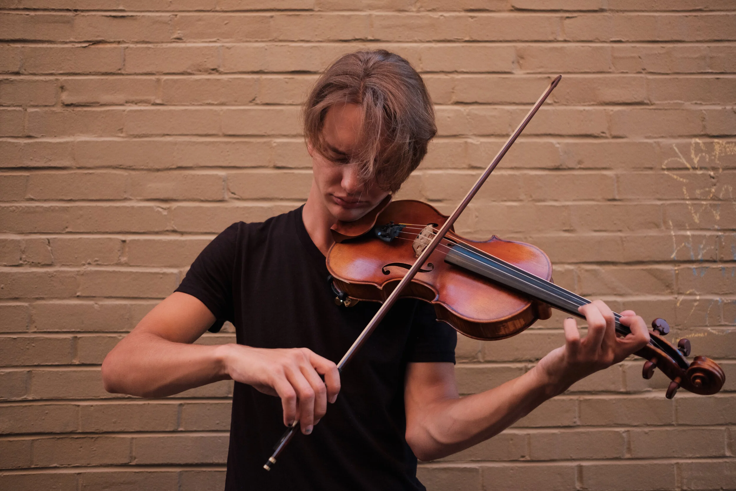 images of a violinist &amp; some thoughts