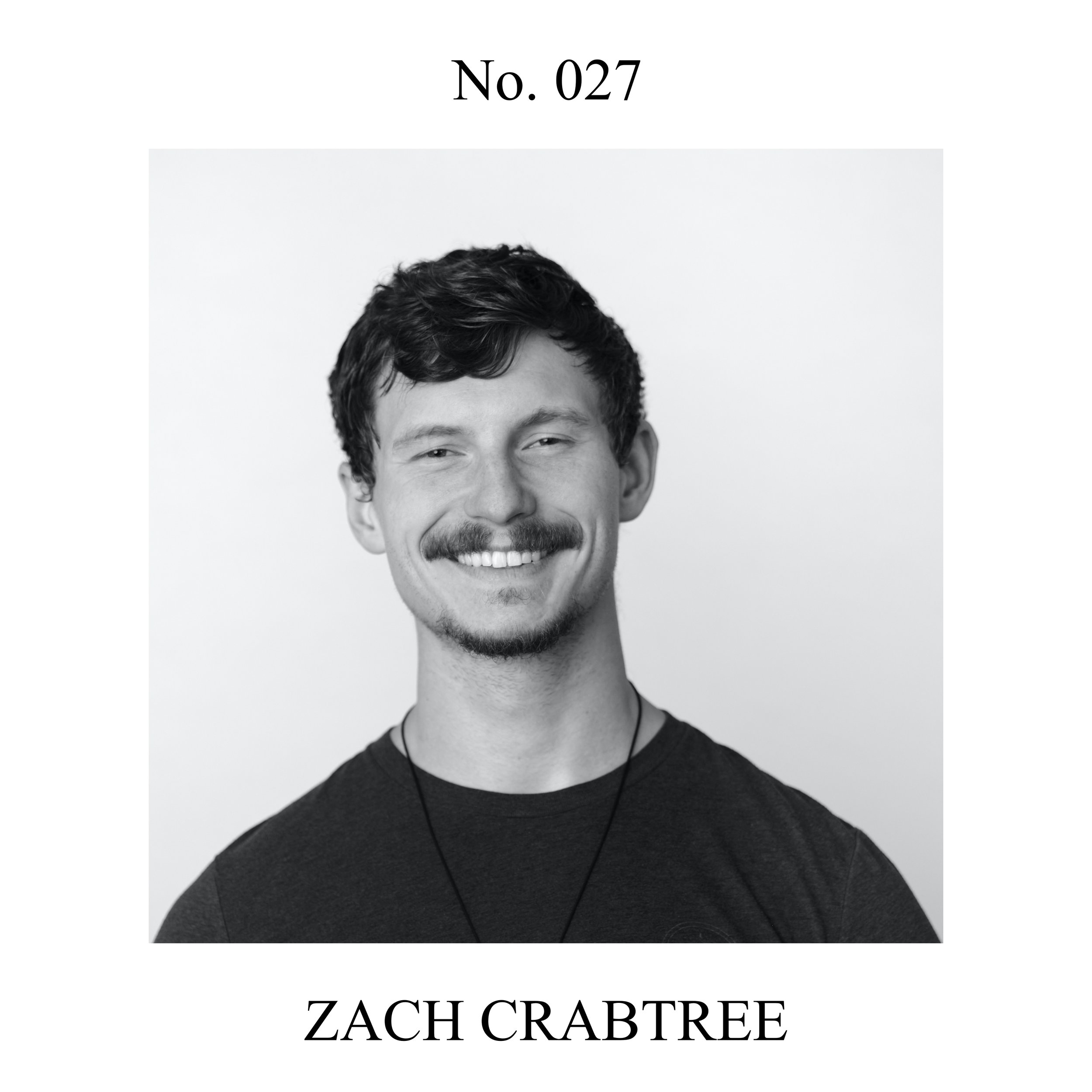 No. 027 — Zach Crabtree