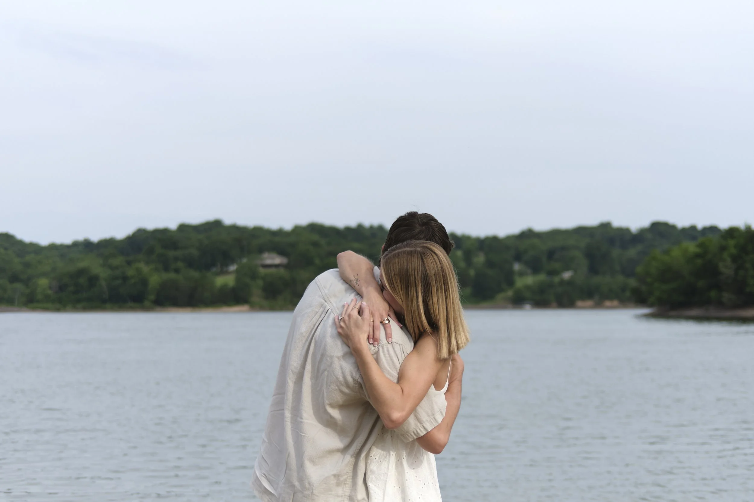Chad &amp; Carlee — Engagement at Beaver Lake