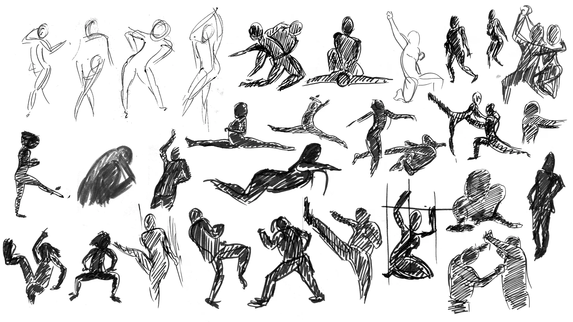 Silhouette Warmups