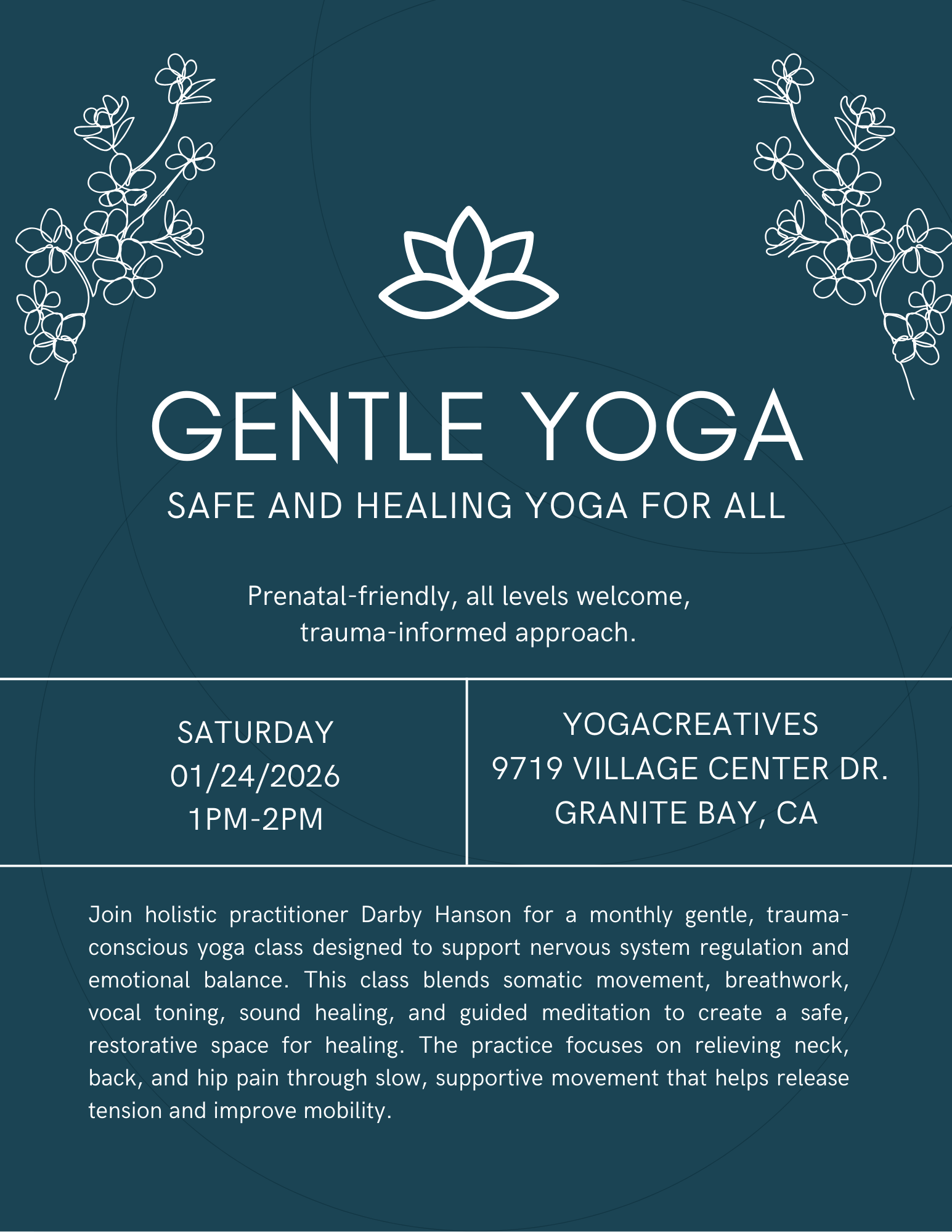 Gentle Yoga: Safe and Healing Yoga For All