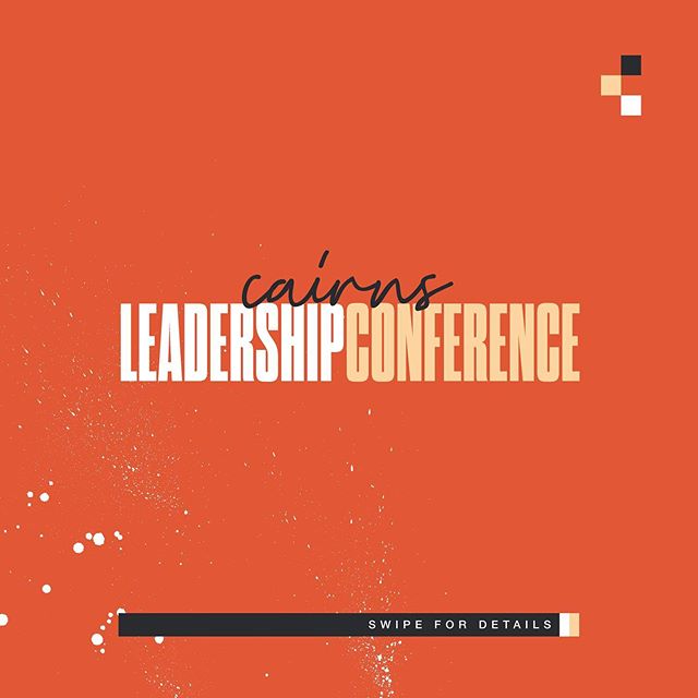 We couldn&rsquo;t be more excited to have special guests Ps Daniel Zelli &amp; Ps Katherine Ruonala  for our Leadership Conference. Visit our website to register NOW! Price breaks ends August 6th -&gt; Swipe through for more details.