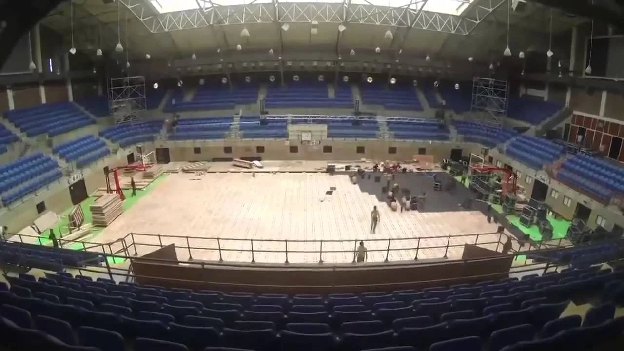   Our team worked with Nike to create large format animations that could be played on the court. Mixing illustrations with digital animation we crafted different films to be played at specific occasions to help tell a story.  