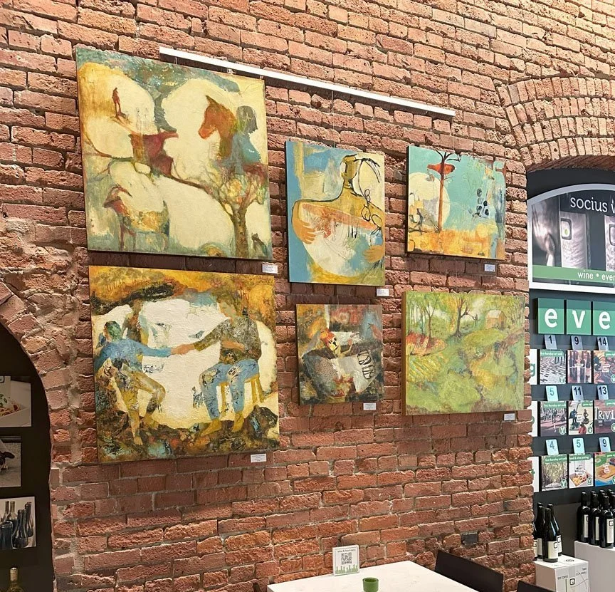 Jacqui's Art at Locus Wines