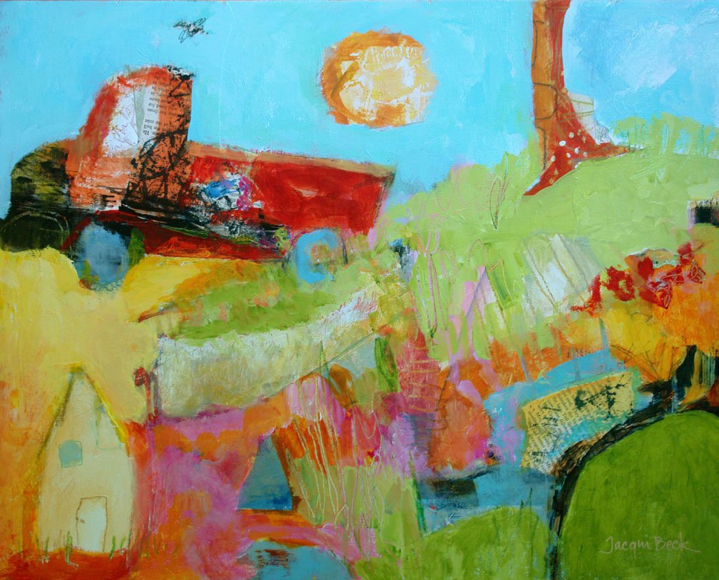 CREATIVE ACRYLIC &amp; MIXED MEDIA PAINTING