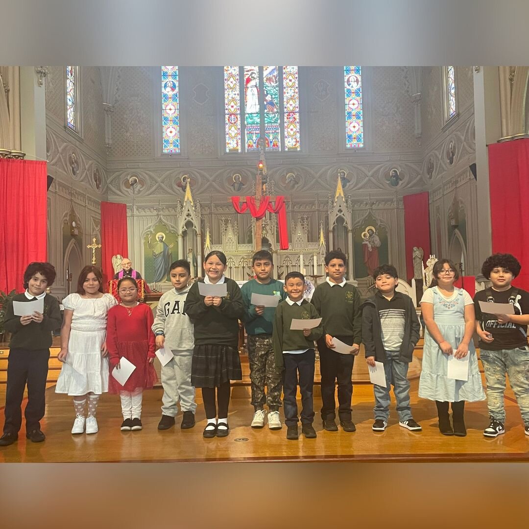 Feeling blessed to witness our young students take a step forward in their spiritual journey as they prepare for their First Communion.  On Wednesday, they received their First Reconciliation. May they find peace and joy in their hearts as they conti