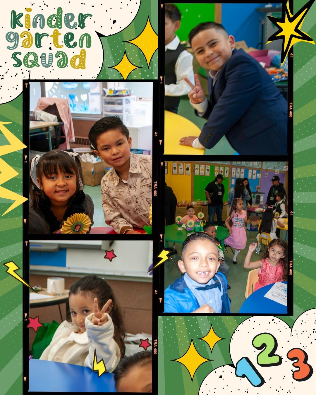 After crossing the stage in their superhero capes, our little grads celebrated with family, friends, and fun back in the Kinder classroom! 🥳🧃🍪 From hugs and high-fives to classroom smiles and sweet treats, it was a joyful sendoff to their next big
