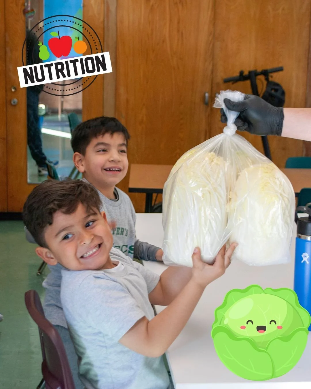 #WhatsUpWednesday 💚💛🥬

After an energetic session in P.E., our Aztecs headed straight into Nutrition Class &mdash; and today&rsquo;s star ingredient was cabbage! 🥬✨

Students learned all about this superfood, tasted some warm cabbage soup, and ev