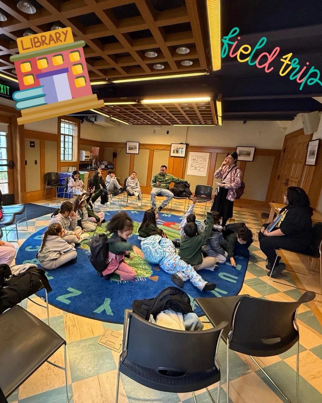 #FlashbackFriday 📚💚💛

Before winter break, our 1st graders took a special field trip to the Bernal Heights Library!

Students enjoyed story time with a librarian, explored the shelves, and each one left with something exciting &mdash; their very o