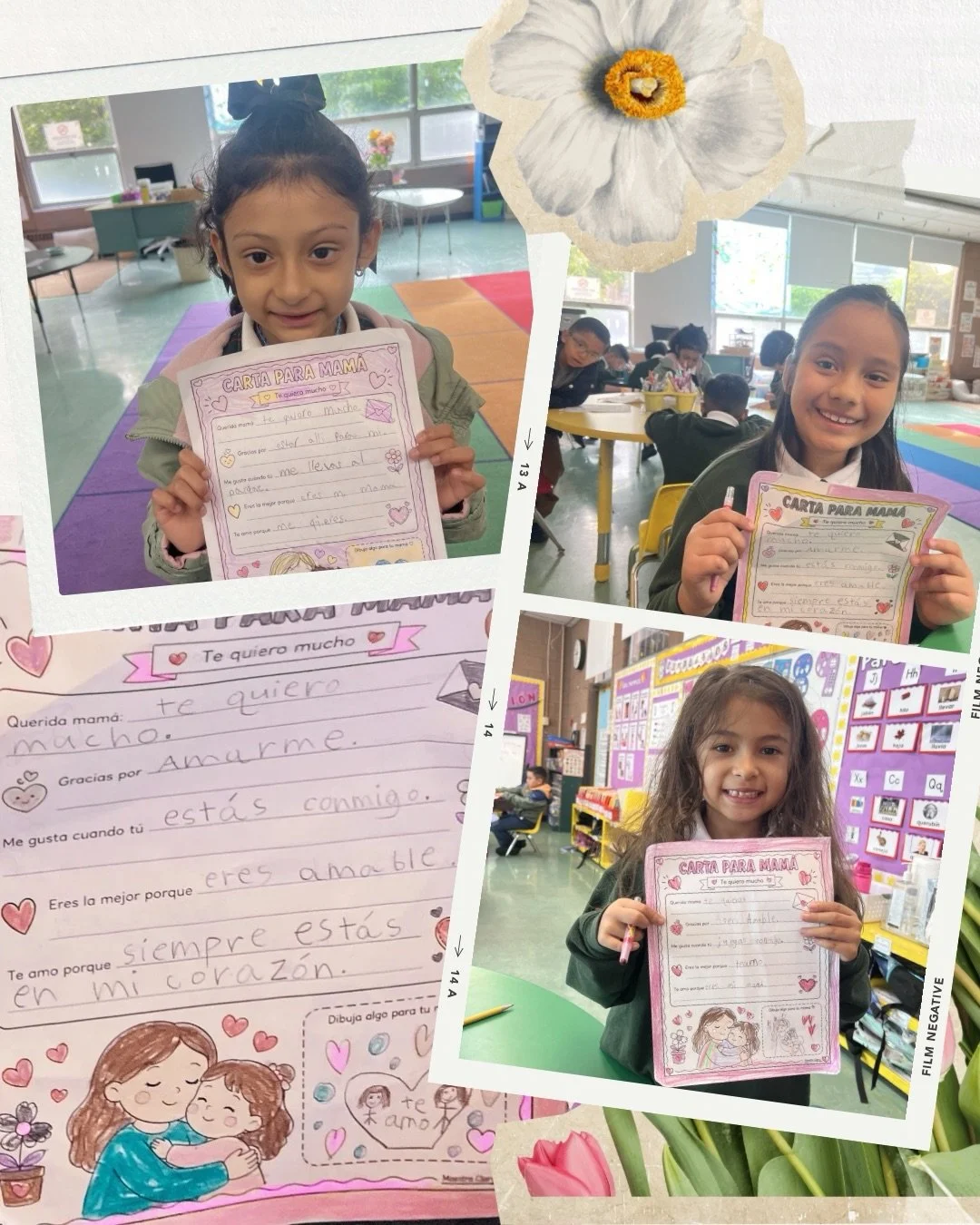 Earlier this month, our 1st graders worked hard writing heartfelt Mother&rsquo;s Day letters in Spanish for the special women in their lives. 💌🌷

Through their sweet words and thoughtful messages, students practiced both language and love &mdash; c