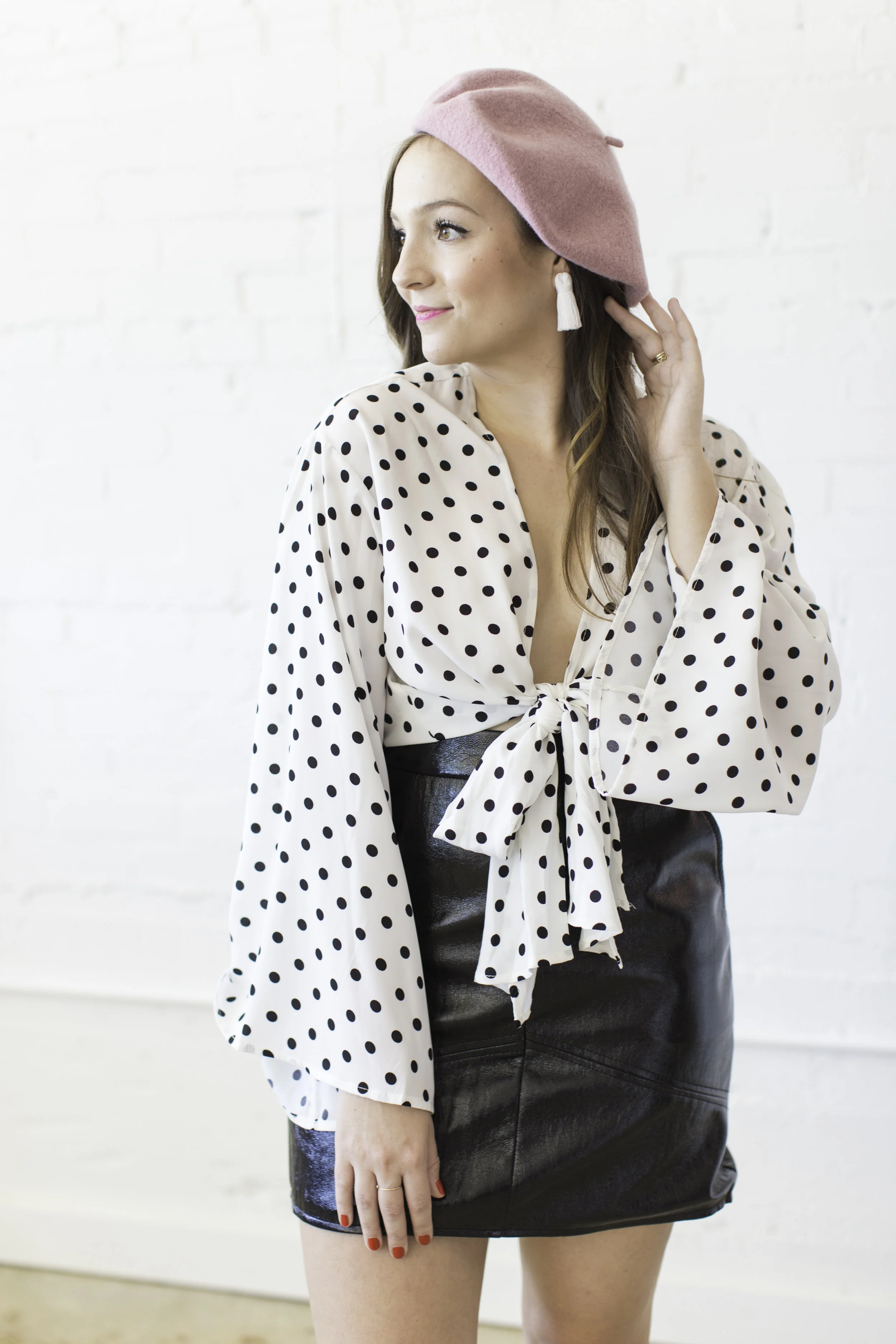 How To Rock A Beret by blogger of Sarah La Vie