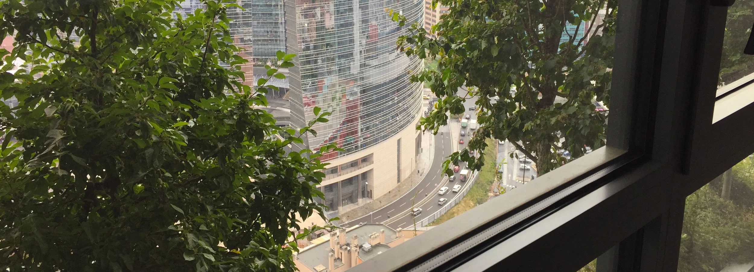  Milan’s Bosco Verticale view from inside the terrace-scape