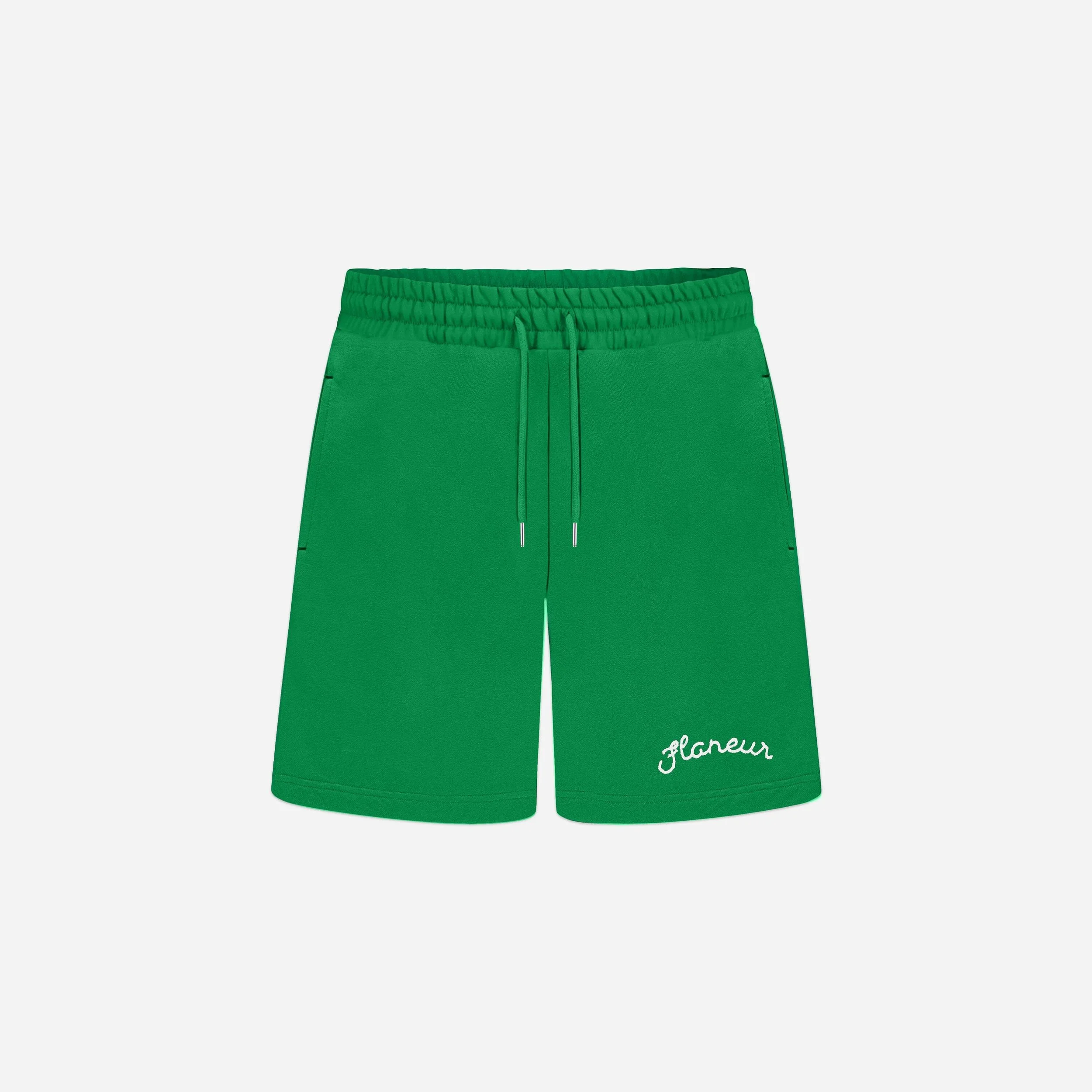 FLANEUR SIGNATURE SHORTS GREEN