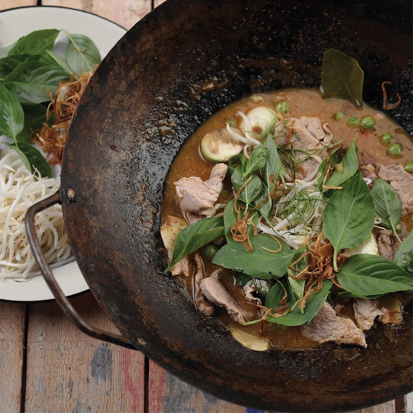 Thai Style Pork & Eggplant Curry