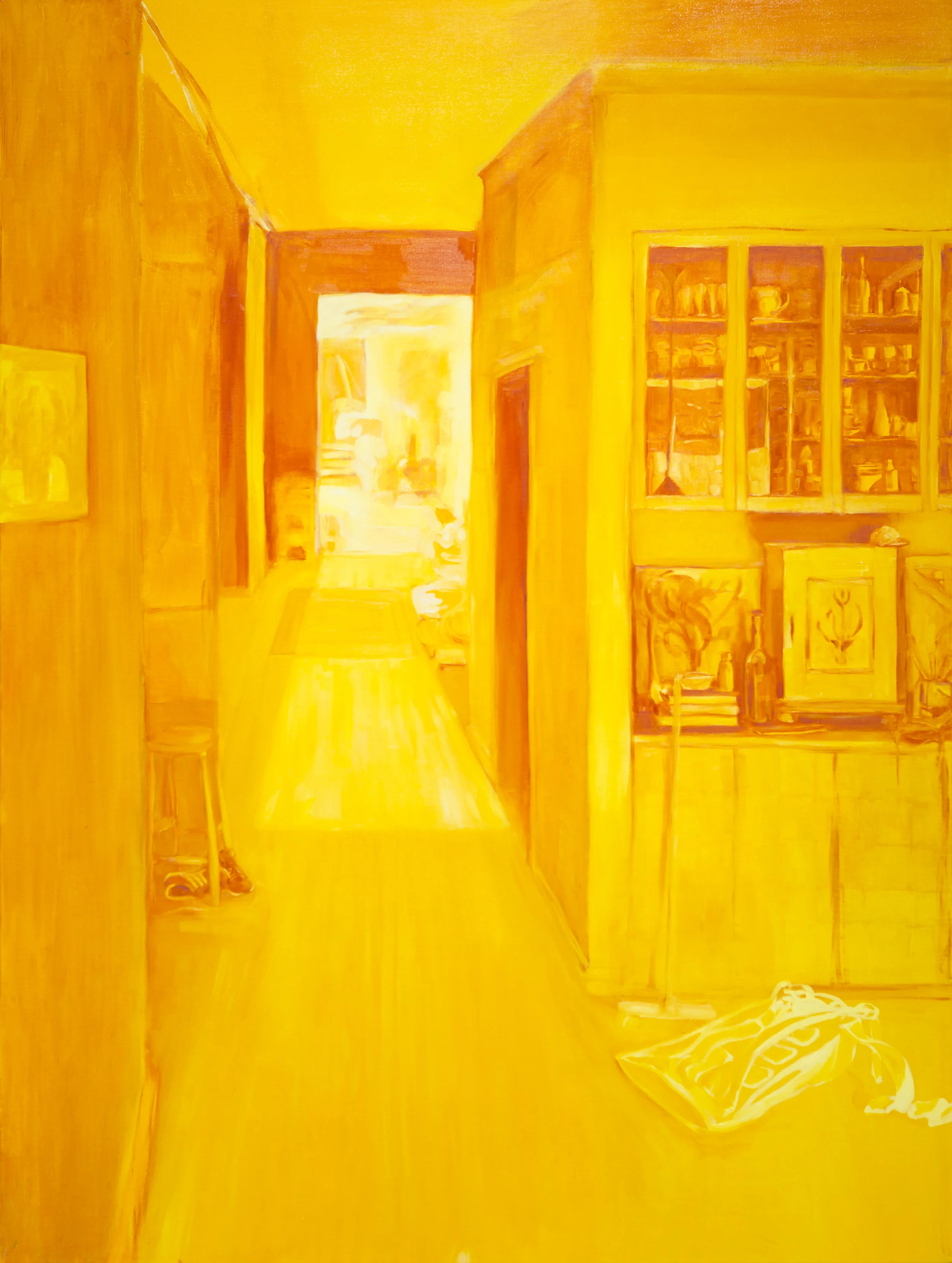 The Way Out , 2018 oil on linen 150 x 112 cm