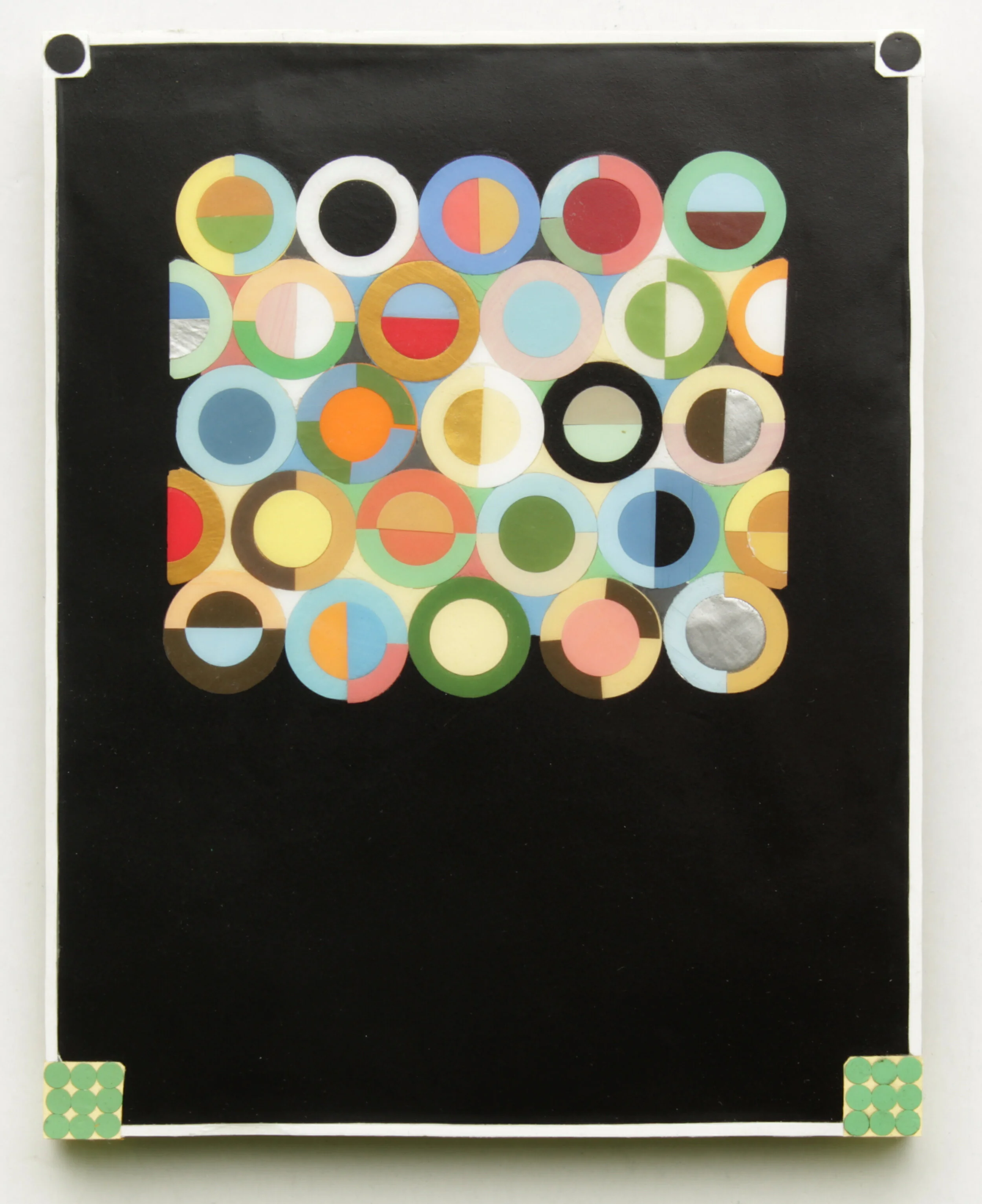  MARK RODDA  Marble Lattice #8 , 2021 synthetic polymer on wood panel 23 x 18 x 1.2 cm 