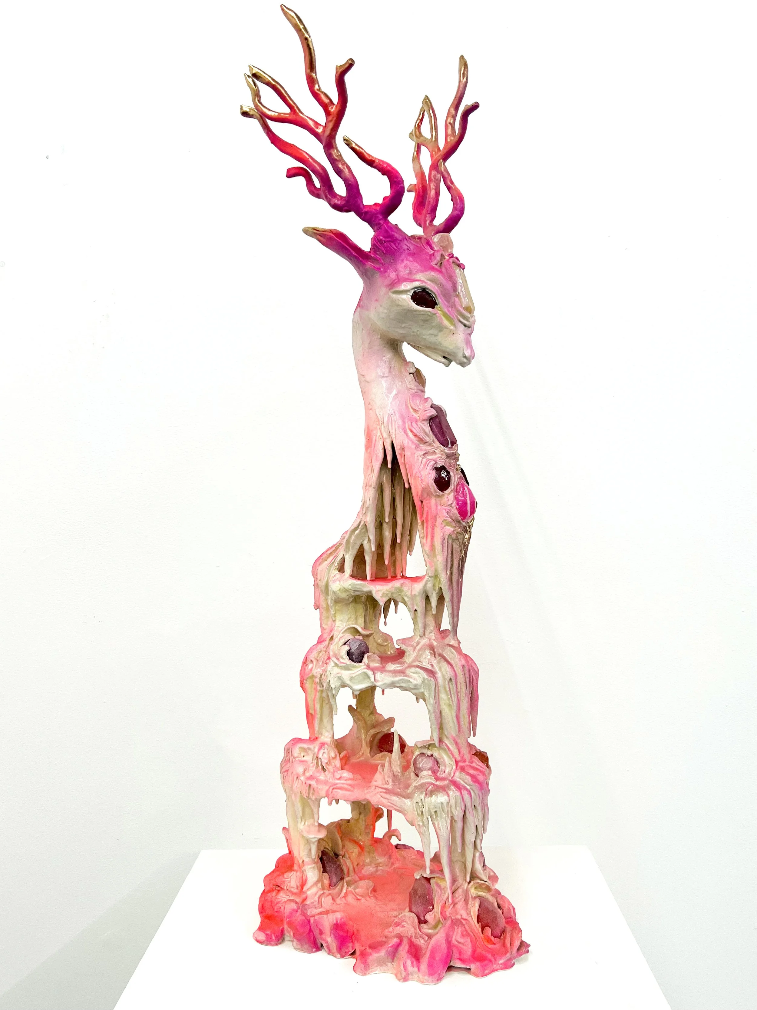 Deer sentinel (pink)