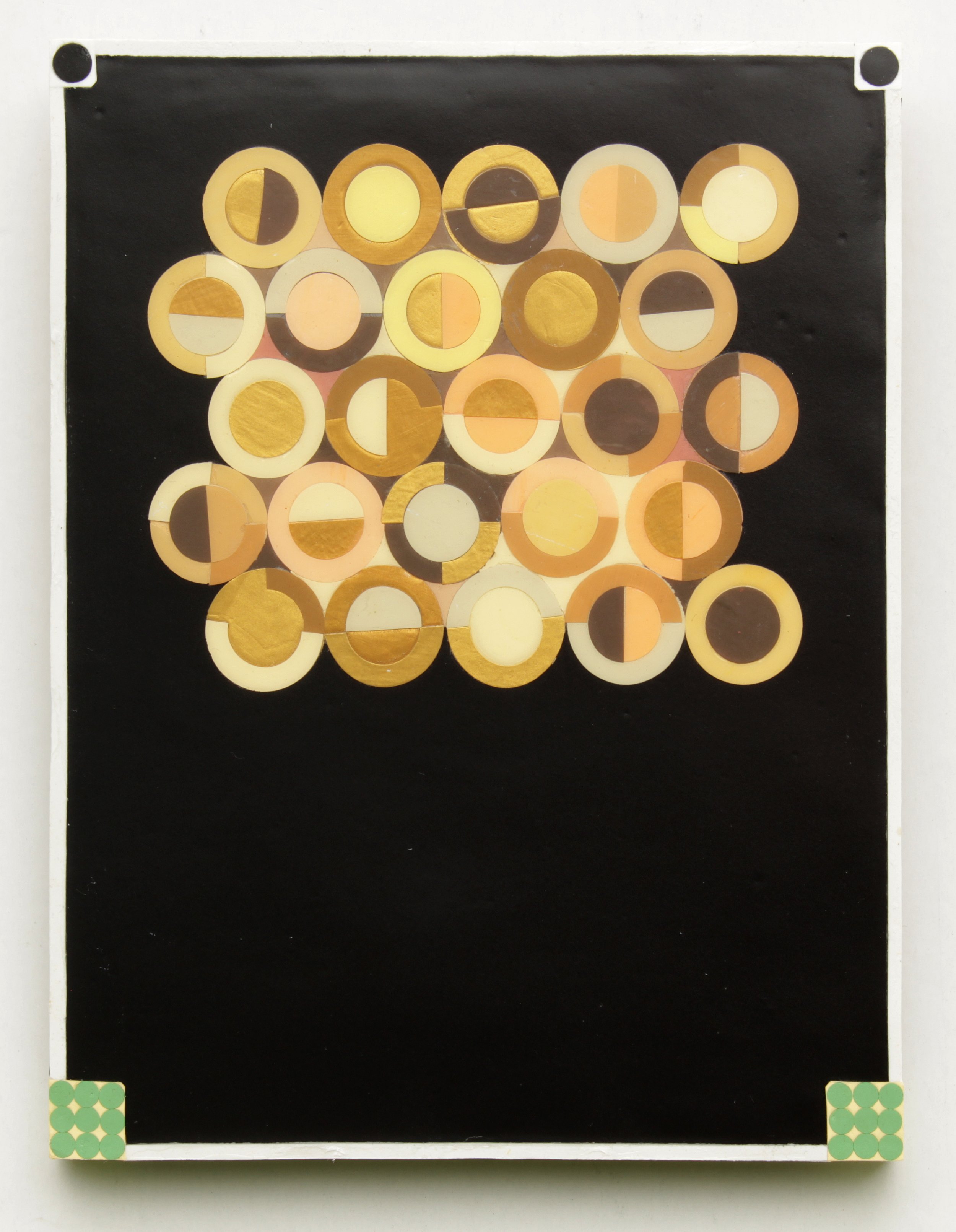  MARK RODDA  Marble Lattice #6 , 2021 synthetic polymer on wood panel 18 x 23 cm 